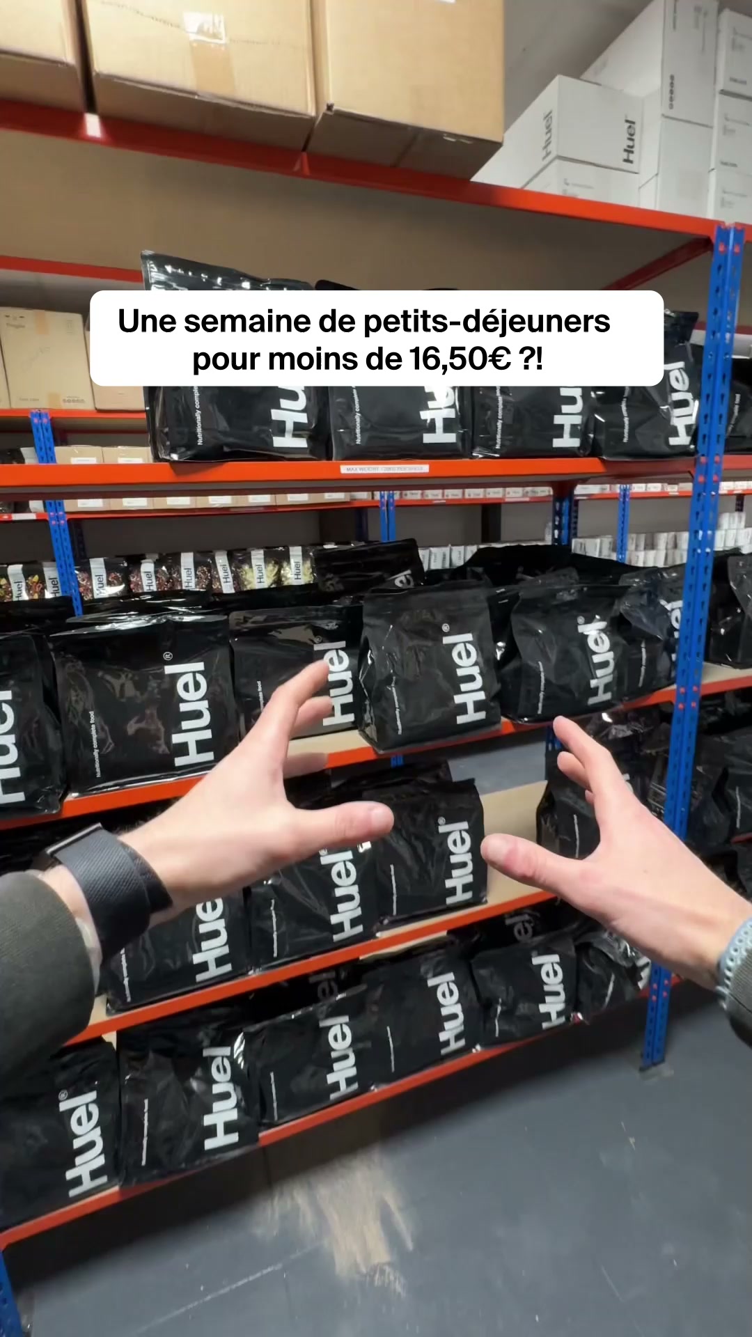 Huel Facebook ad: Le repas que vous n'avez pas besoin d'auditer