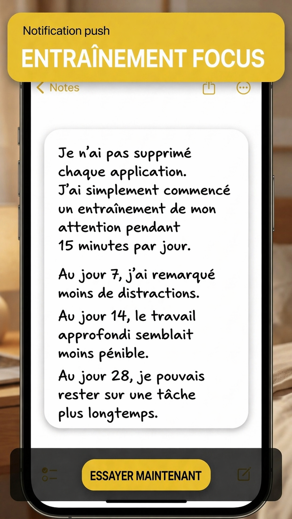 Impulse: Brain Training & Self-Discovery Facebook ad