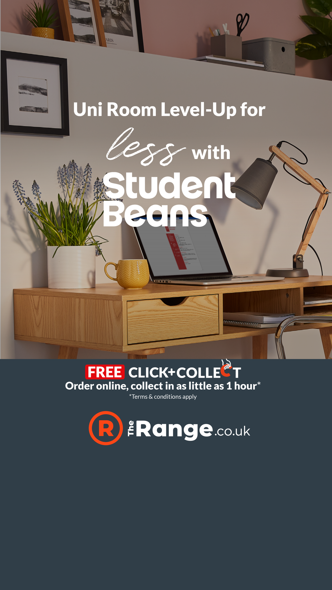 The Range Facebook ad: Free 1-Hour Click & Collect