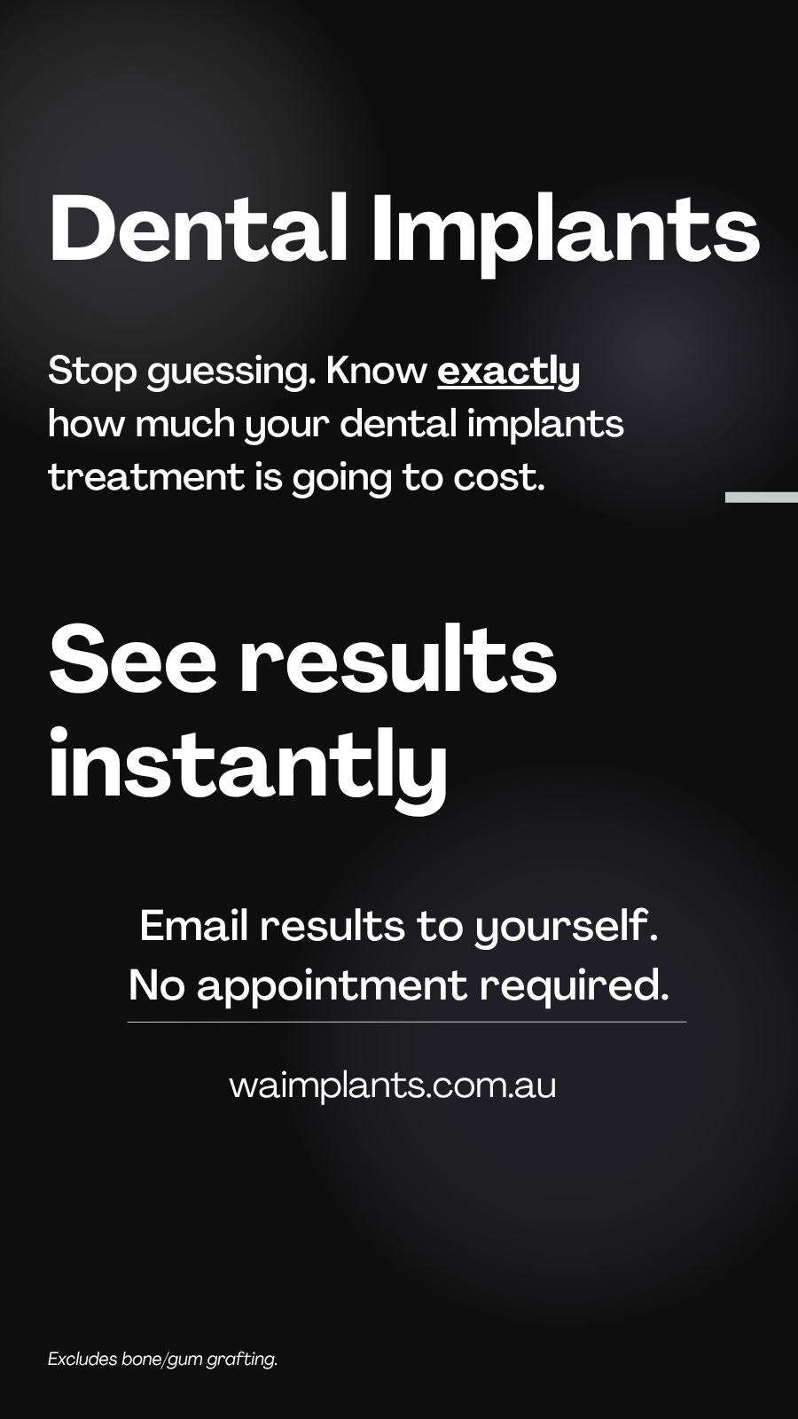 WA Implants Facebook ad from Mar 27, 2026