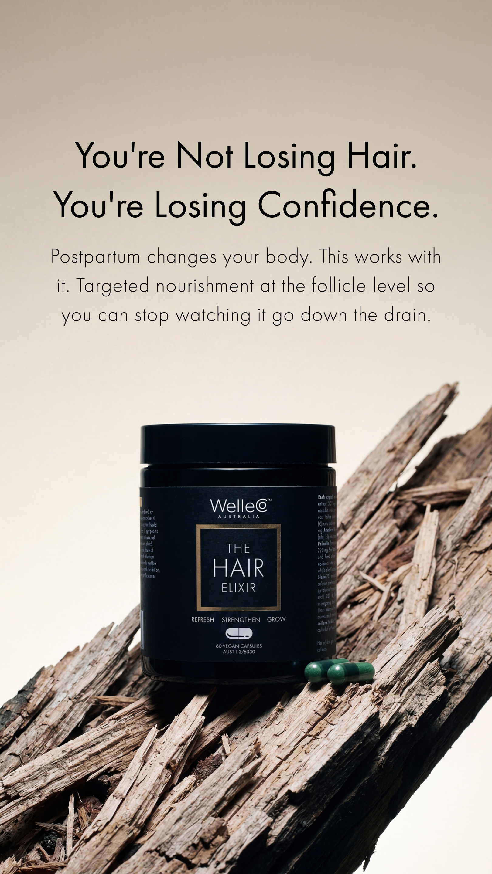 WelleCo Facebook ad