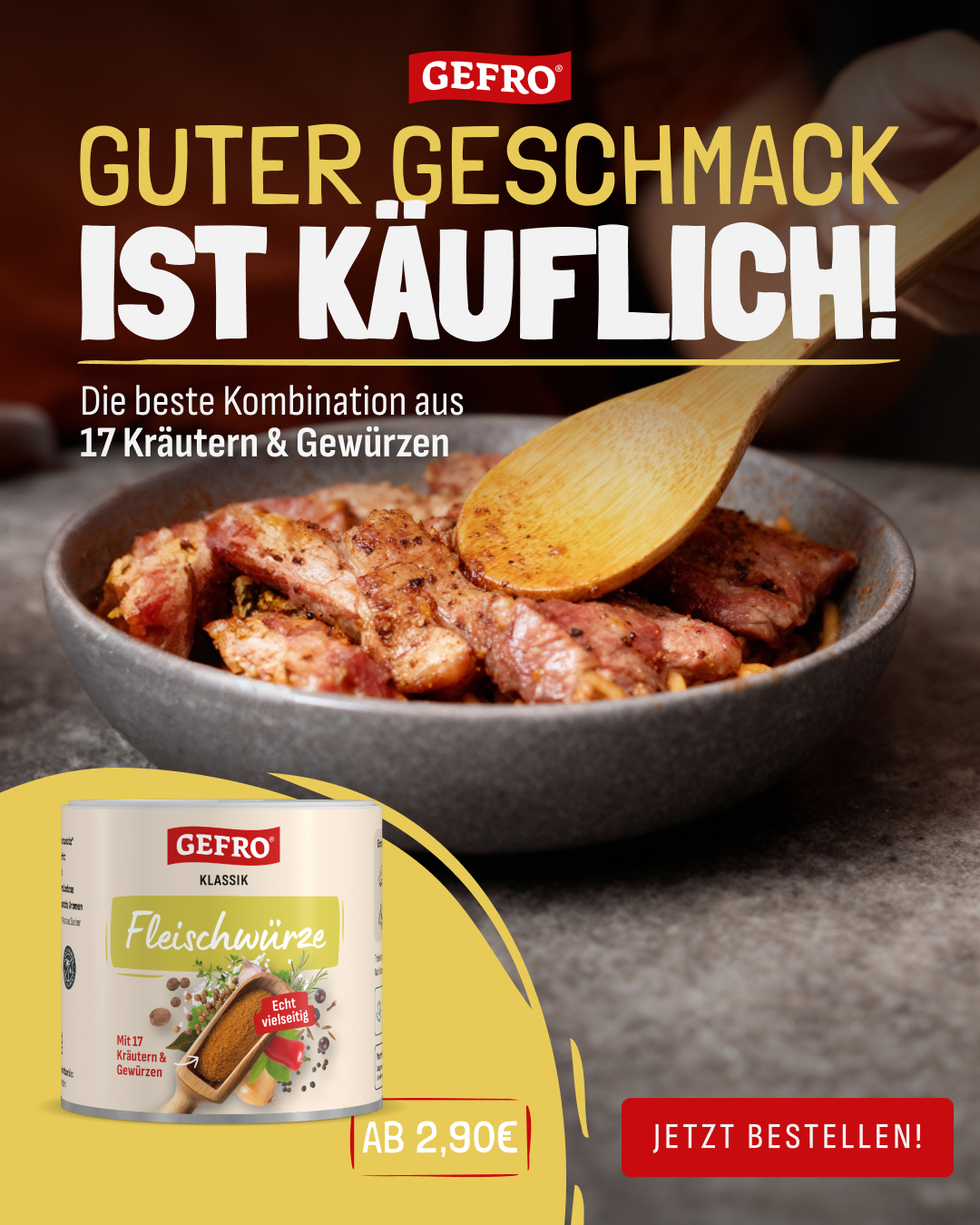 GEFRO Facebook ad