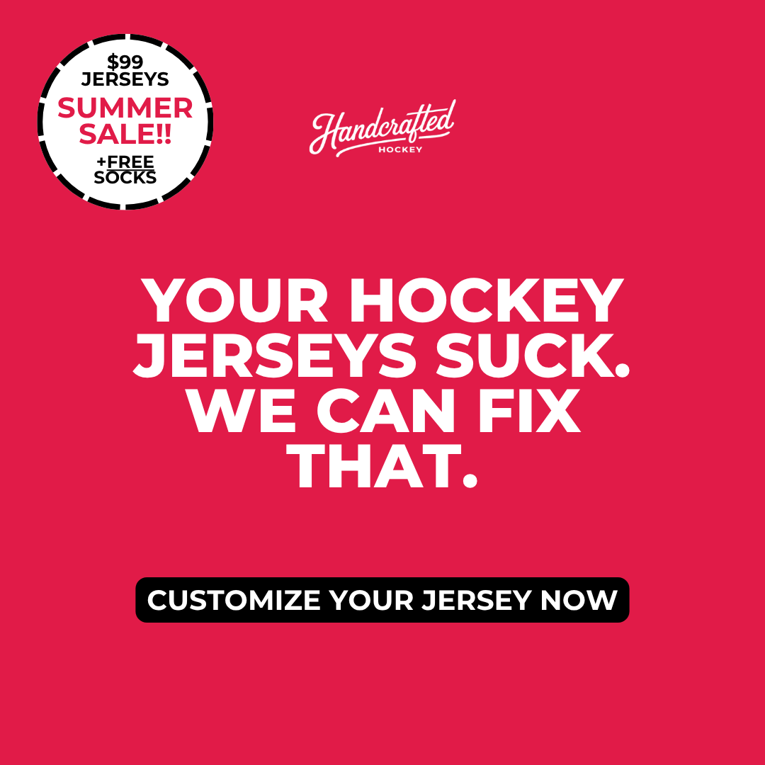 Handcrafted Hockey Facebook ad