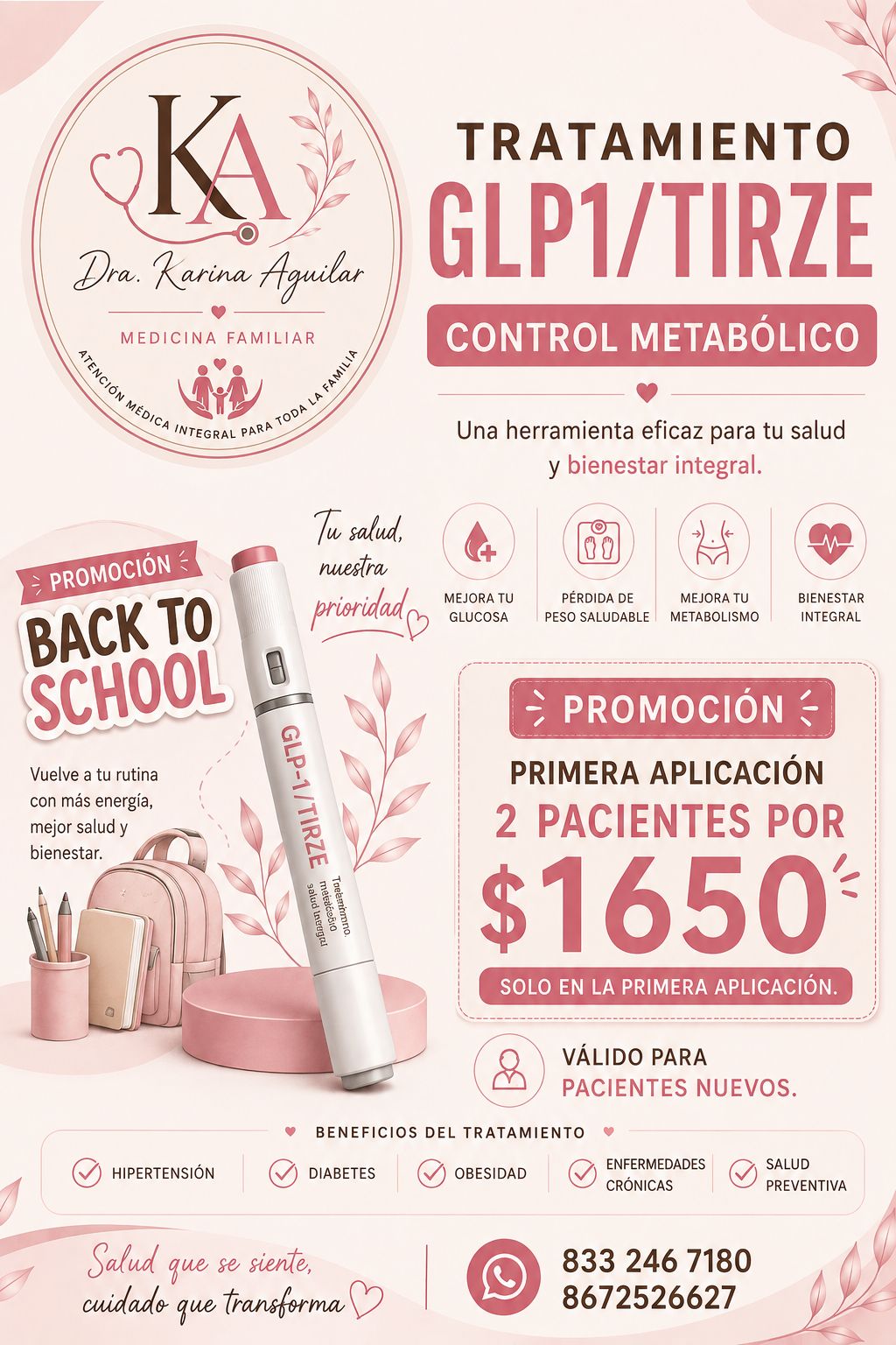 Dra. Karina Aguilar - Medicina Familiar Facebook ad: Medicina Familiar