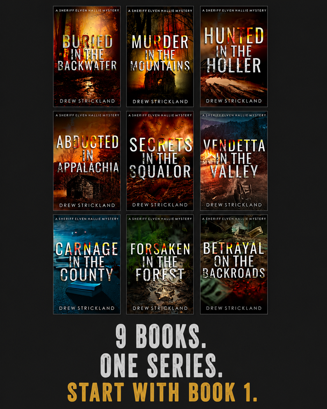 Author Drew Strickland Facebook ad
