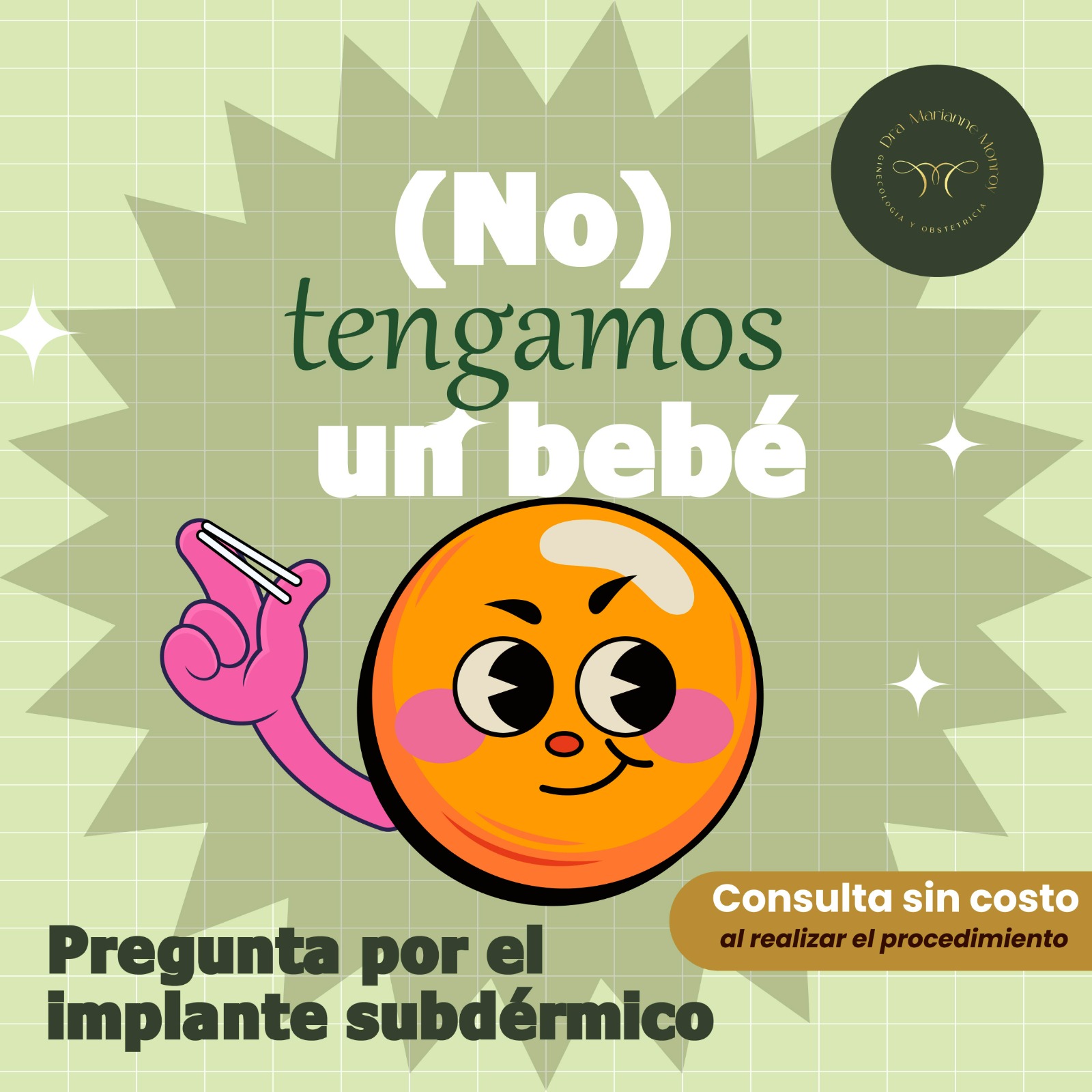 Dra. Marianne Monroy Facebook ad: Implante + consulta