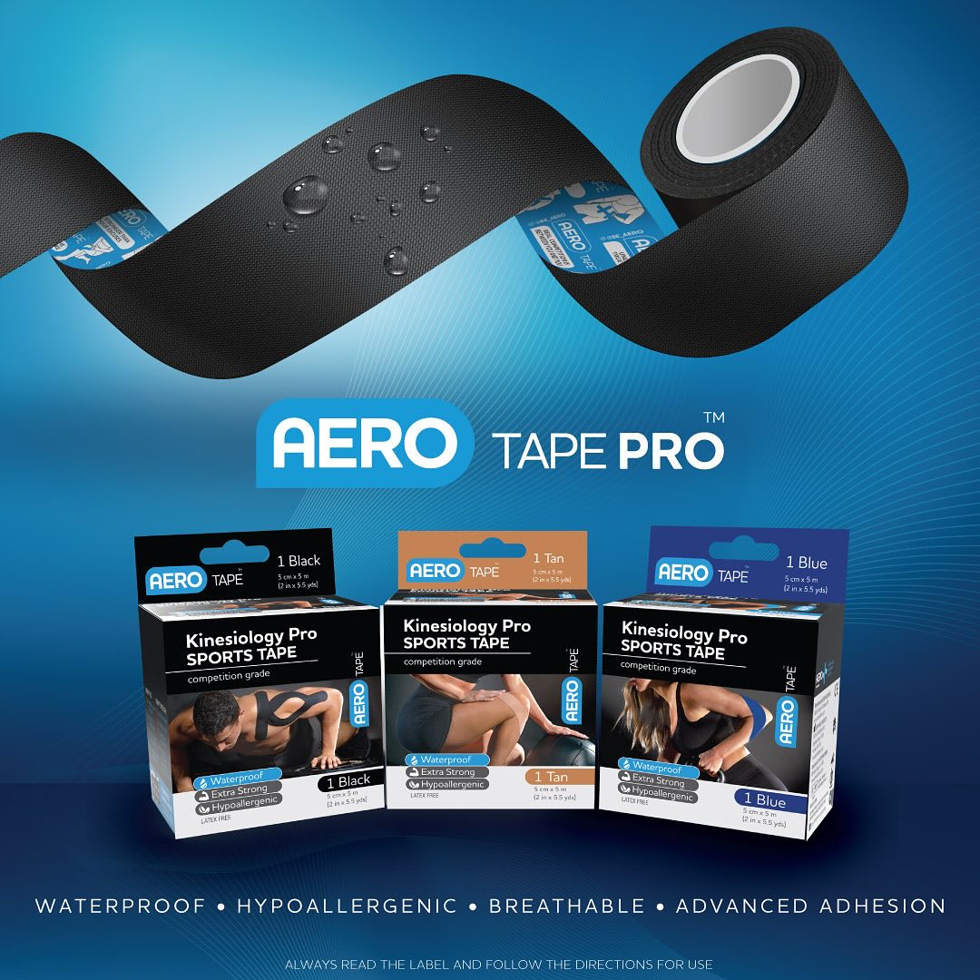 Aero Facebook ad: Competition Grade AeroTape Kinesiology Pro