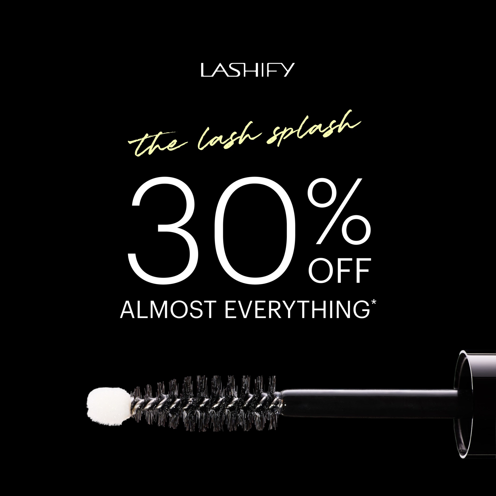 Lashify Facebook ad