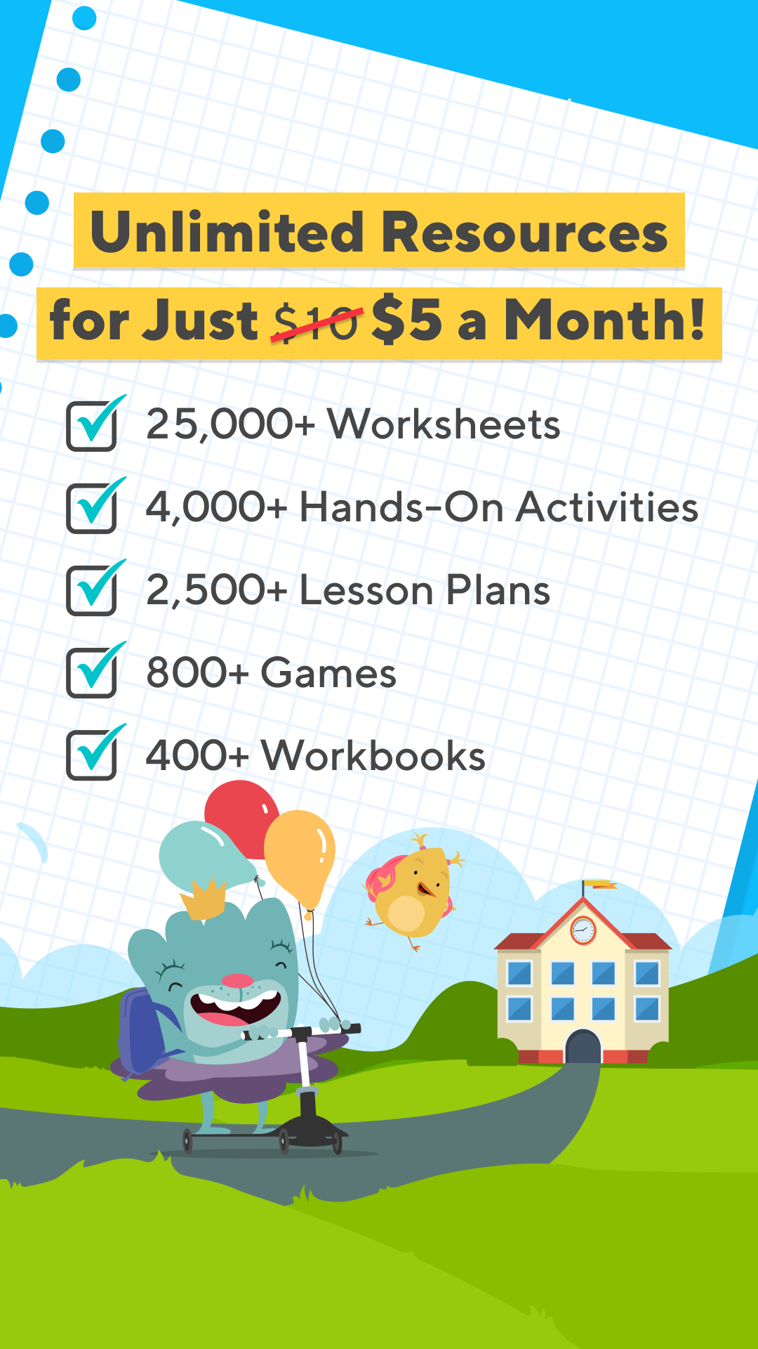 education.com Facebook ad