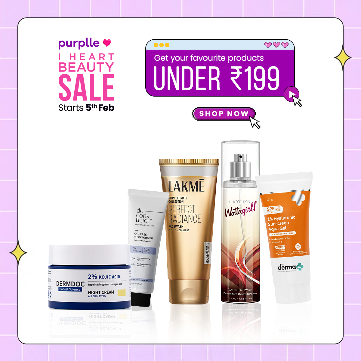 Purplle.com Facebook ad