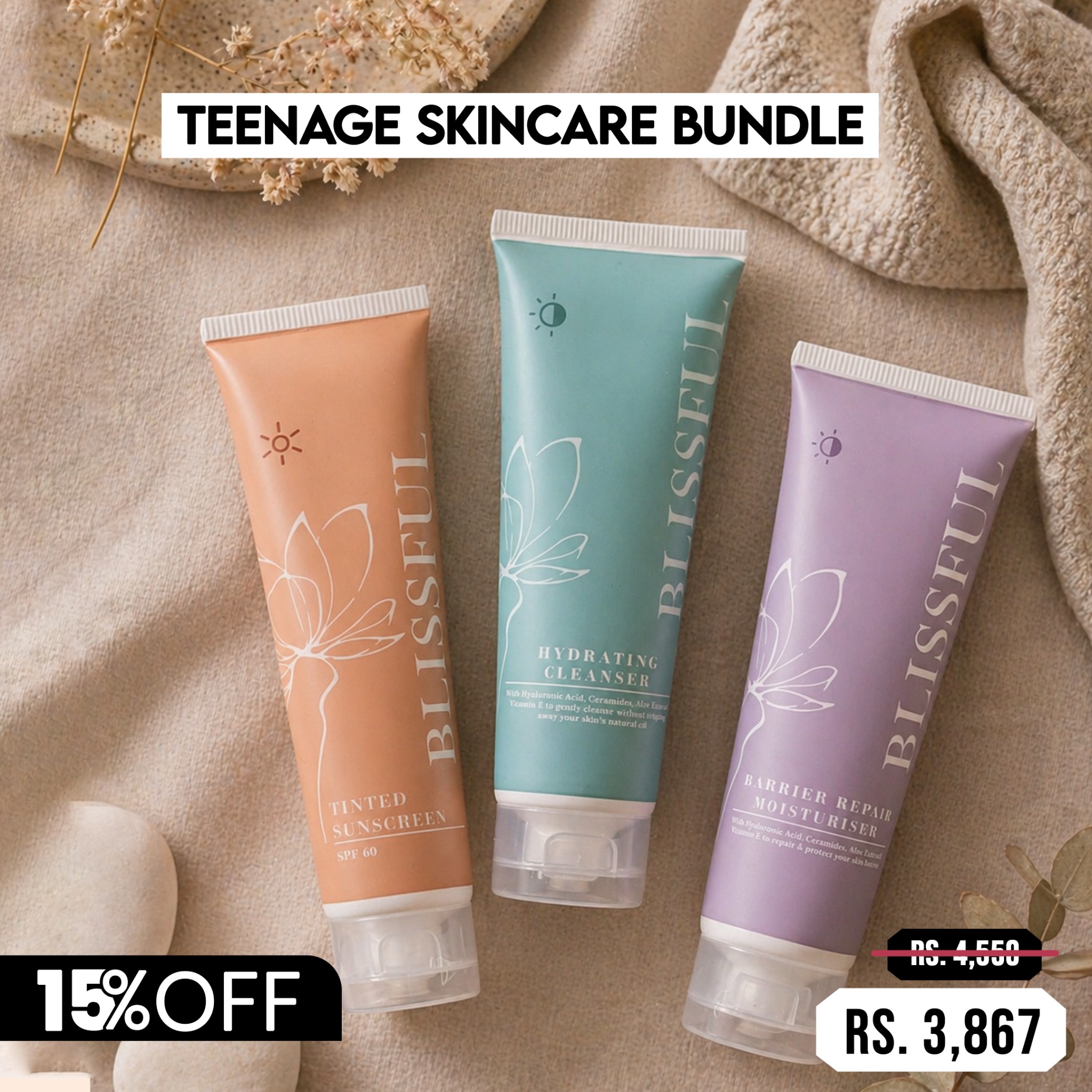 Blissful Beauty  Facebook ad