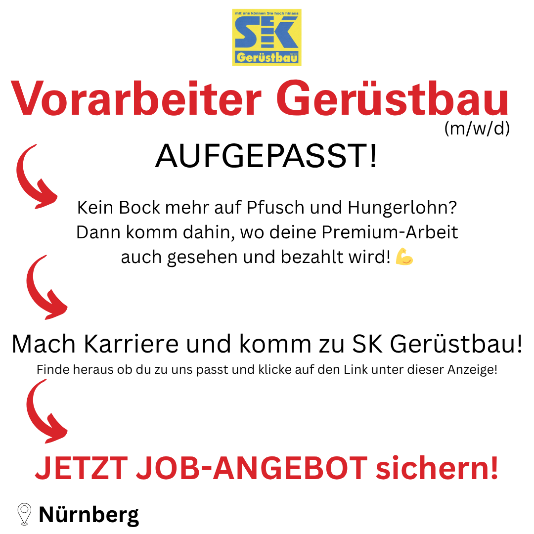 SK Gerüstbau GmbH Facebook ad