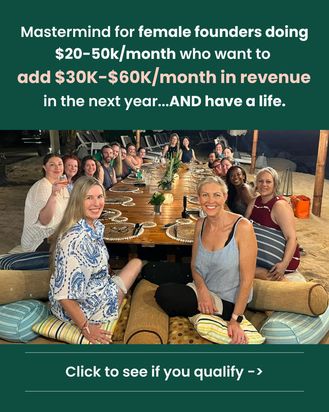 Angela Henderson Facebook ad