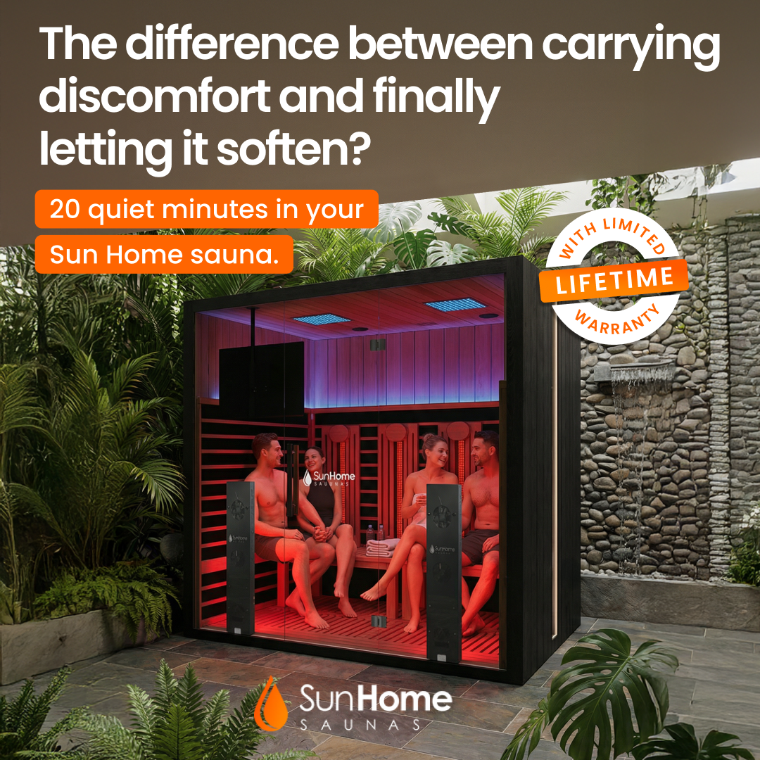 Sun Home Saunas Facebook ad