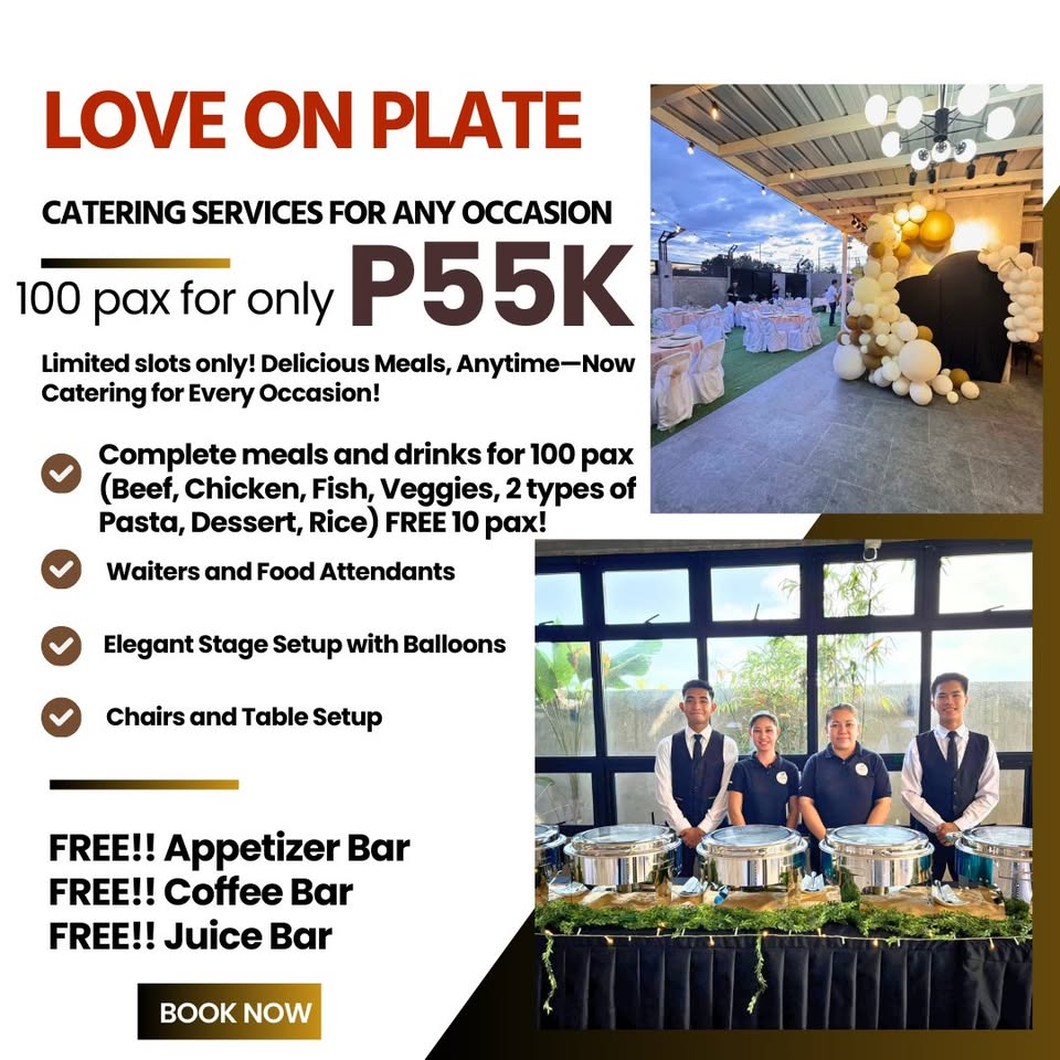 Love On Plate Facebook ad