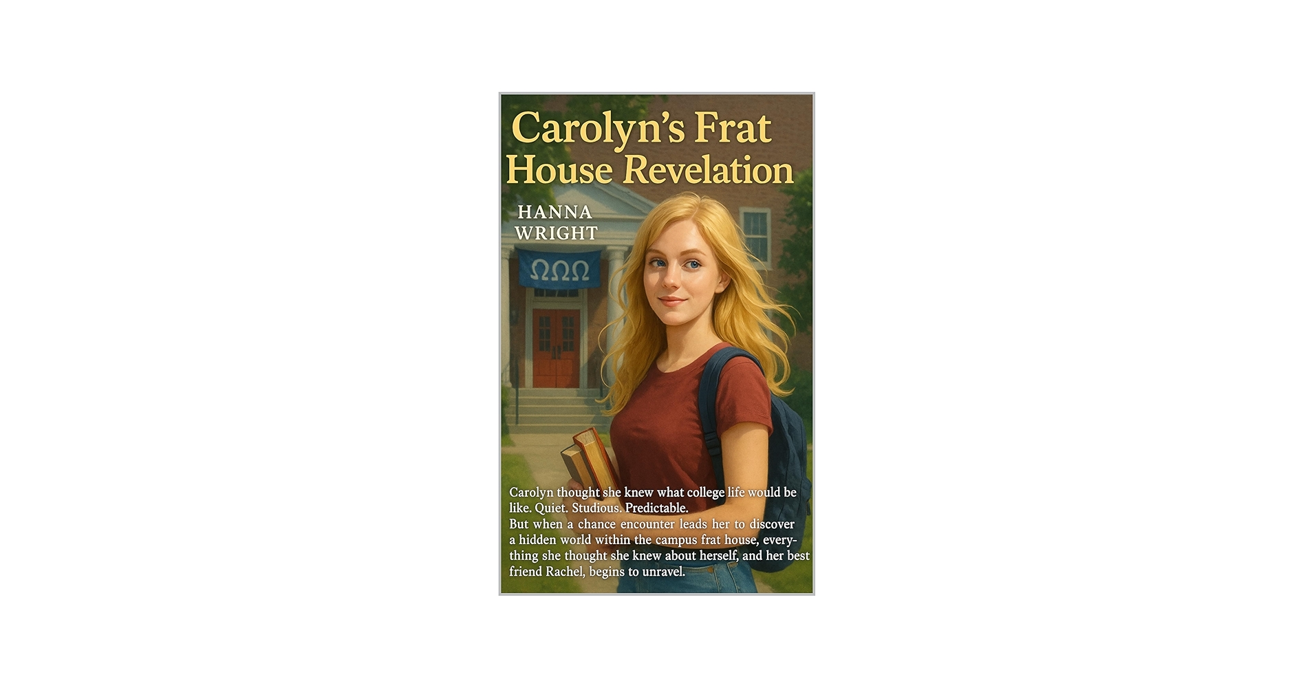 Hanna Wright Facebook ad: Carolyn’s Frat House Revelation