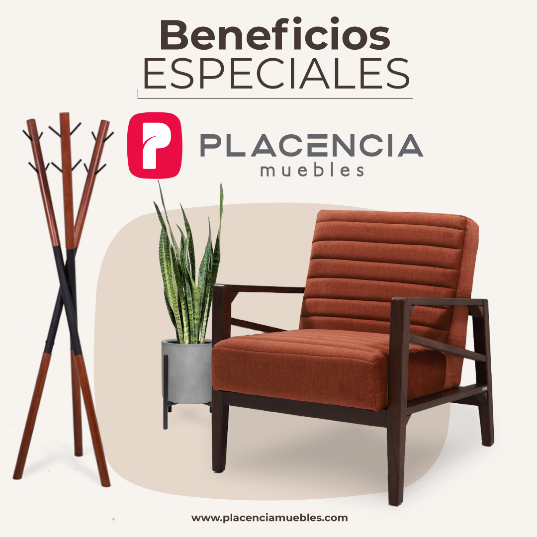 Placencia Muebles Facebook ad: ¡Descubre los Beneficios Especiales Placencia que harán tu…