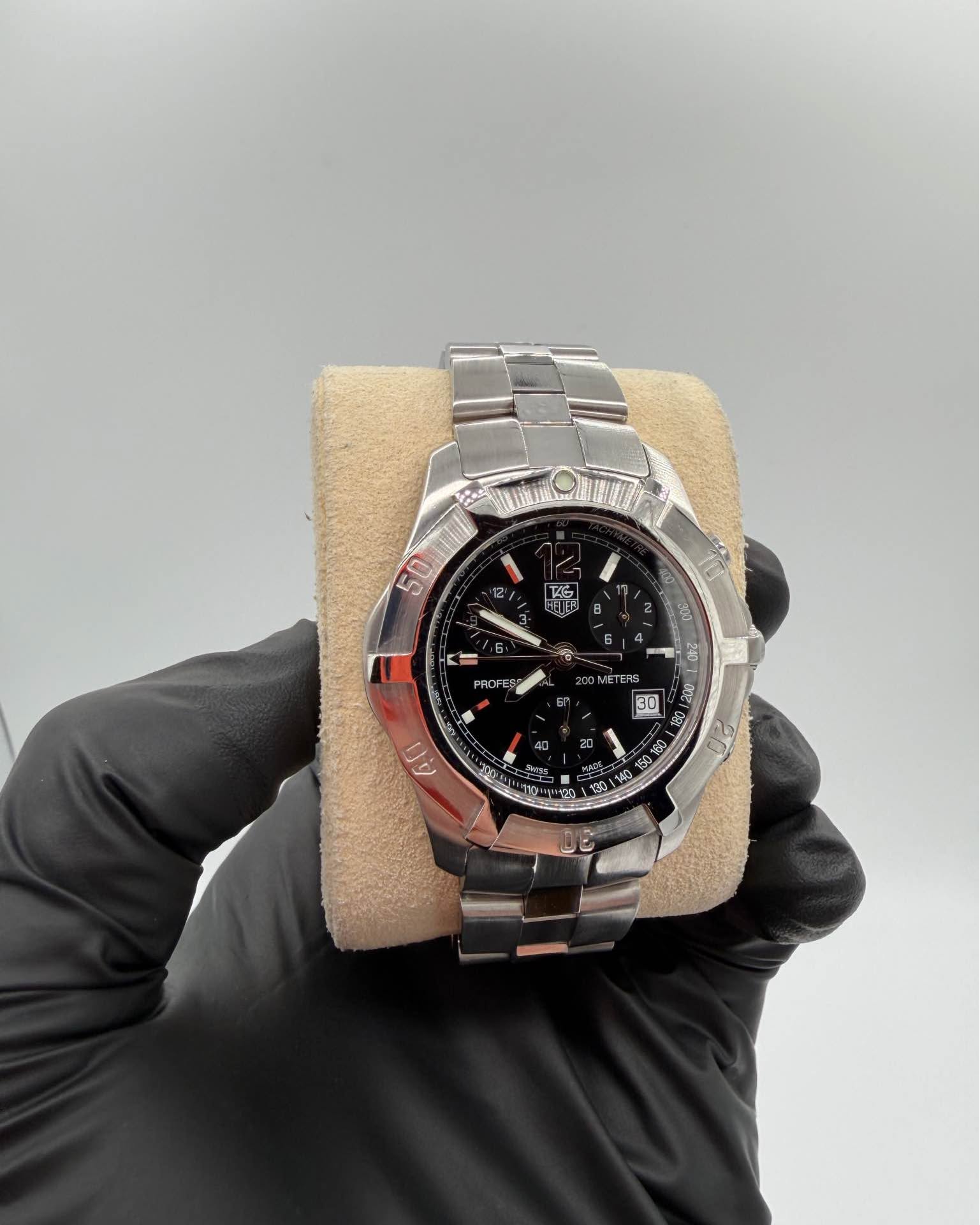 Georges Nasrawi Facebook ad: TAG Heuer 2000 Professional Chronograph, Black Dial |…