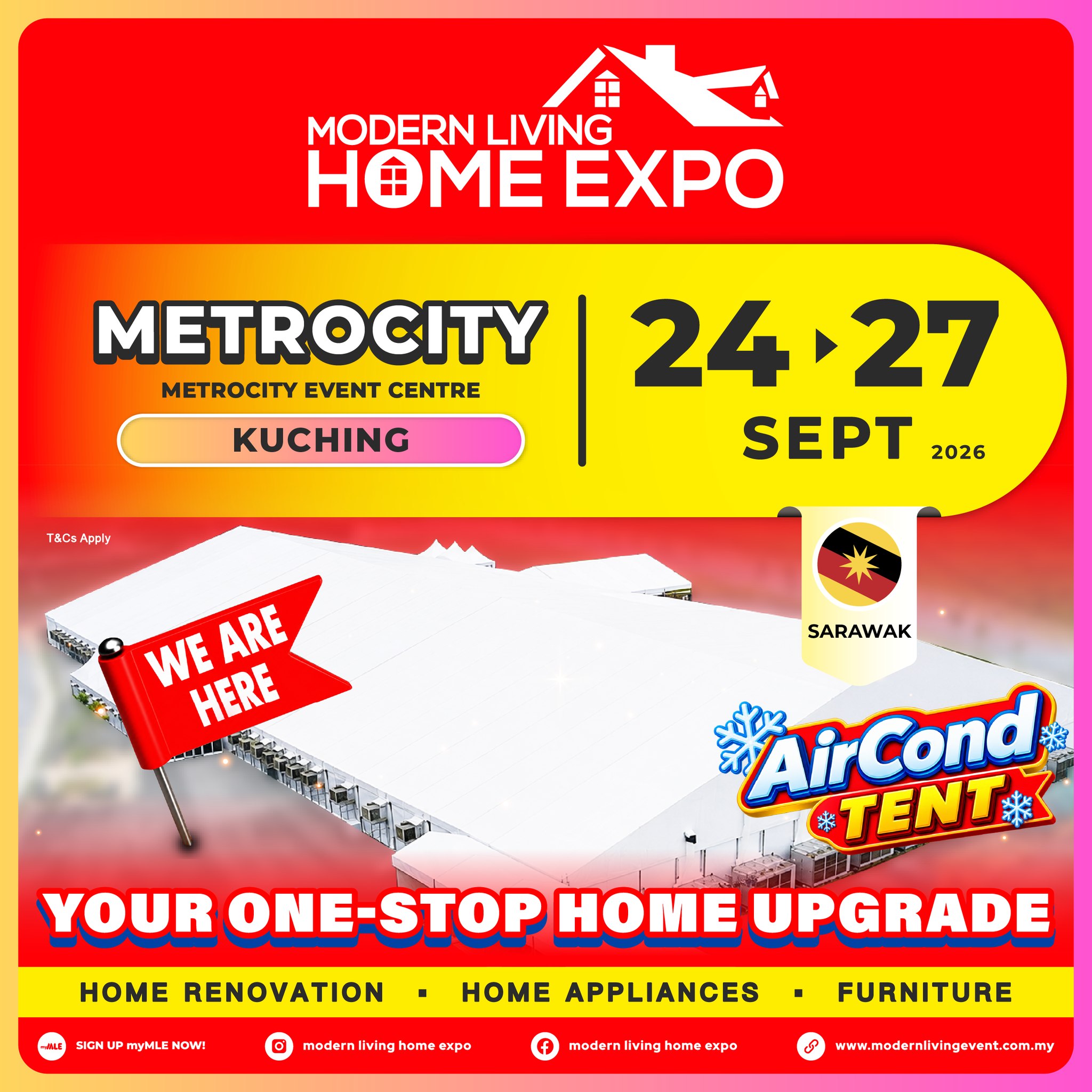 Modern Living Home Expo Facebook ad
