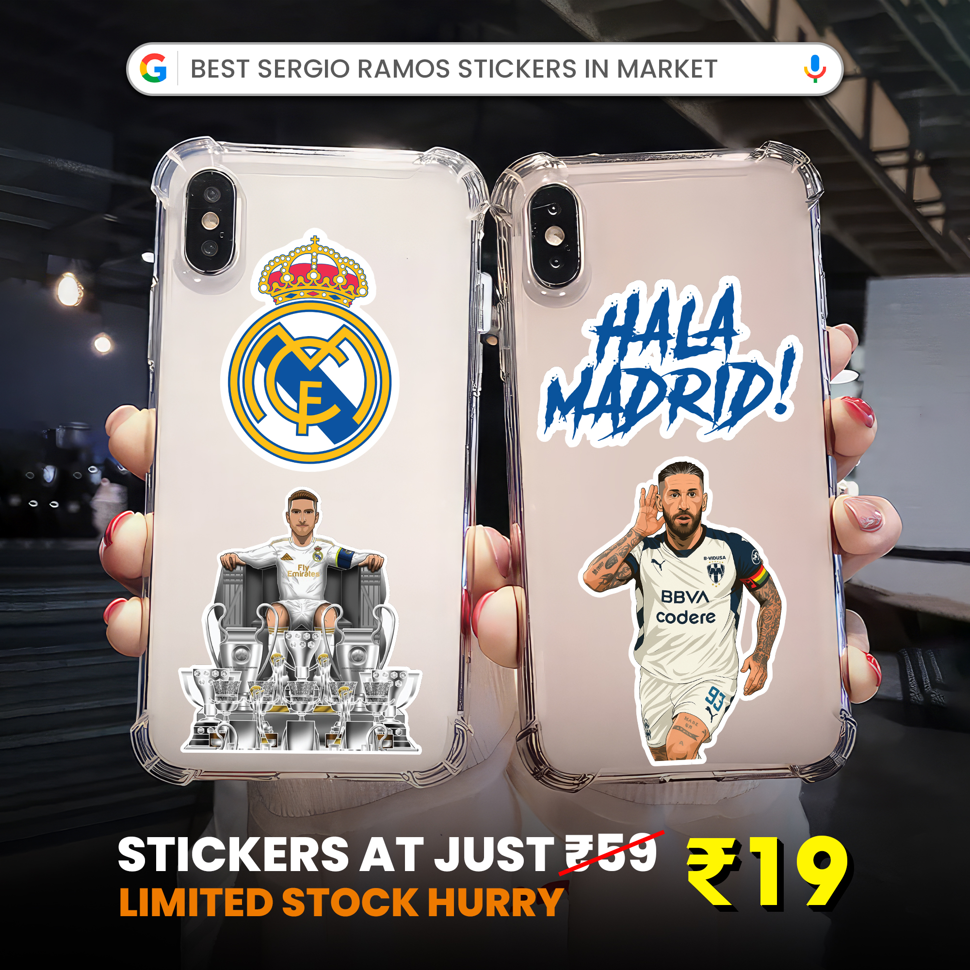 Sticky Funk Facebook ad: Vinícius Jr. Stickers From ₹19