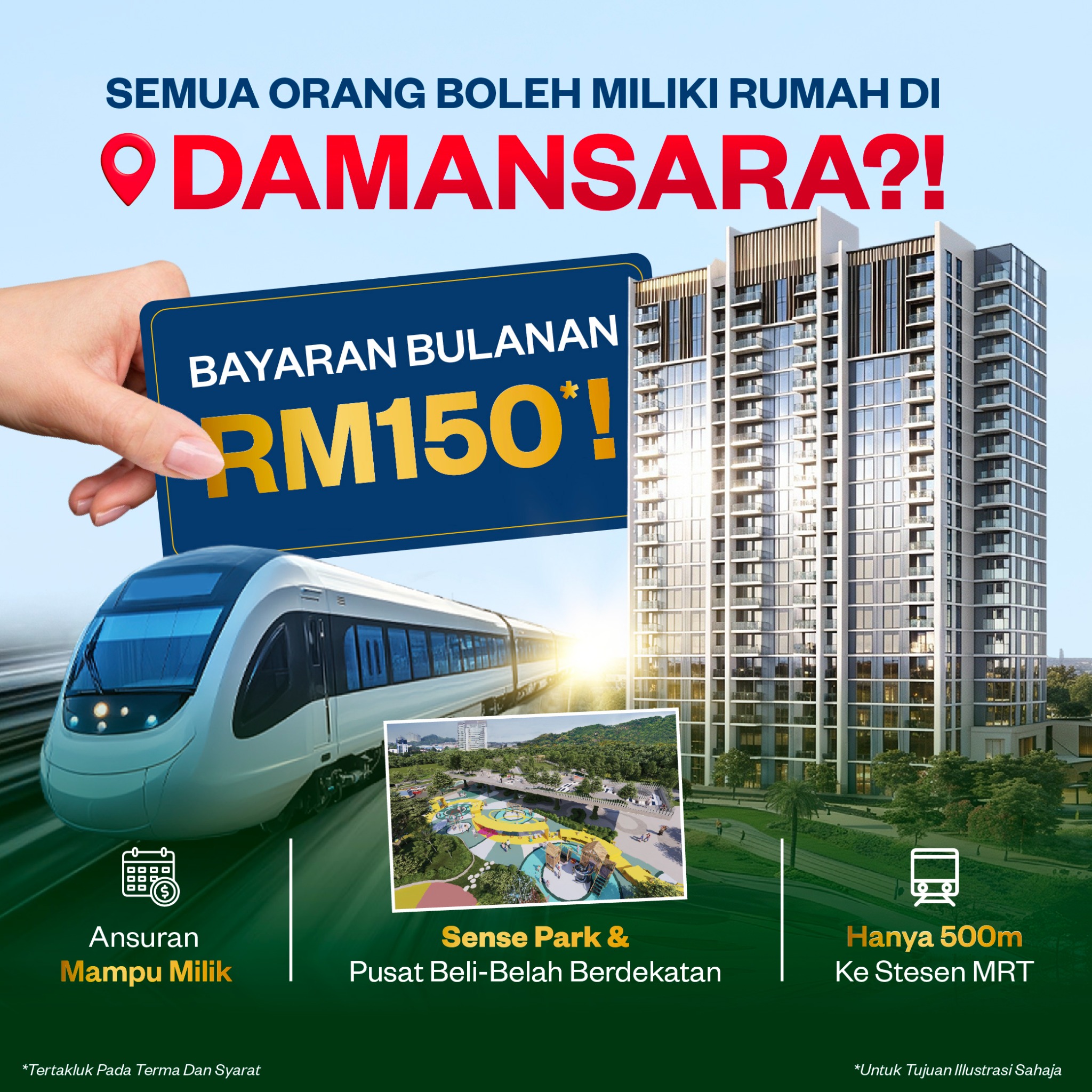 Rumah Idaman Anda Facebook ad: Harga Kondo yang Best di Bandar Sri Damansara