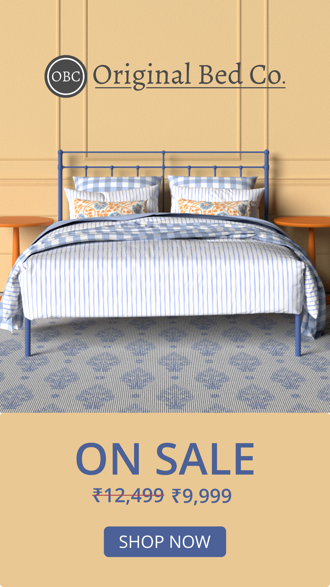 The Original Bed Co. Facebook ad
