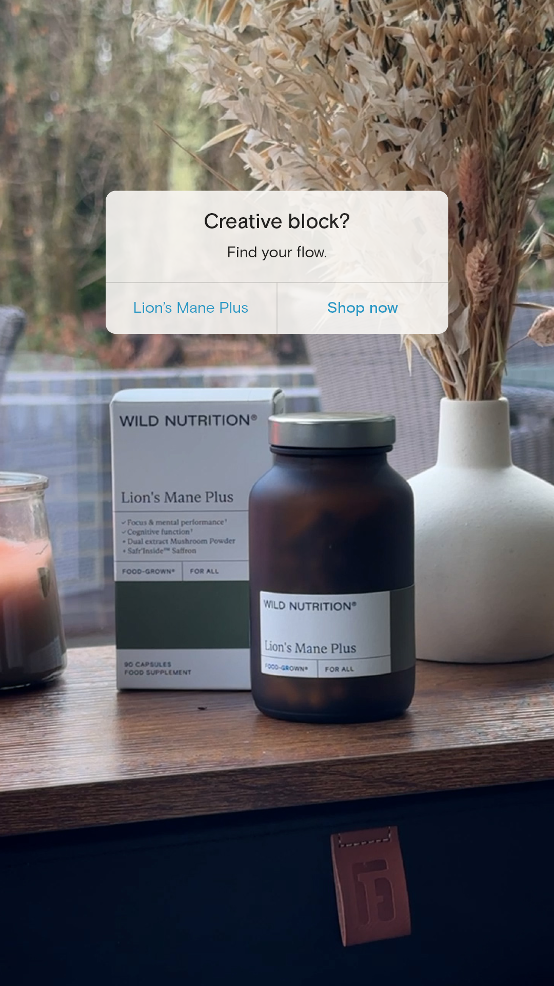Wild Nutrition Facebook ad