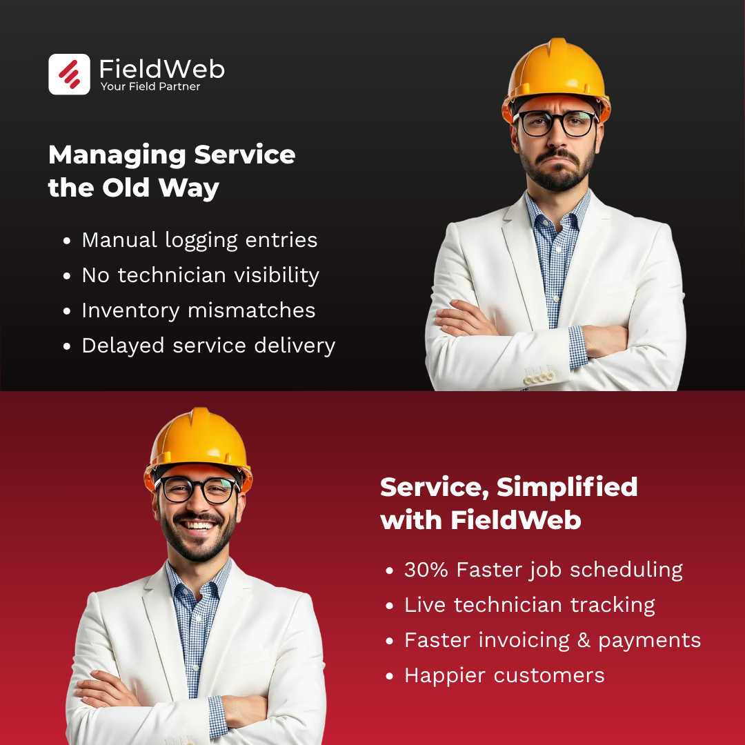 FieldWeb-Field Service Management Application Facebook ad