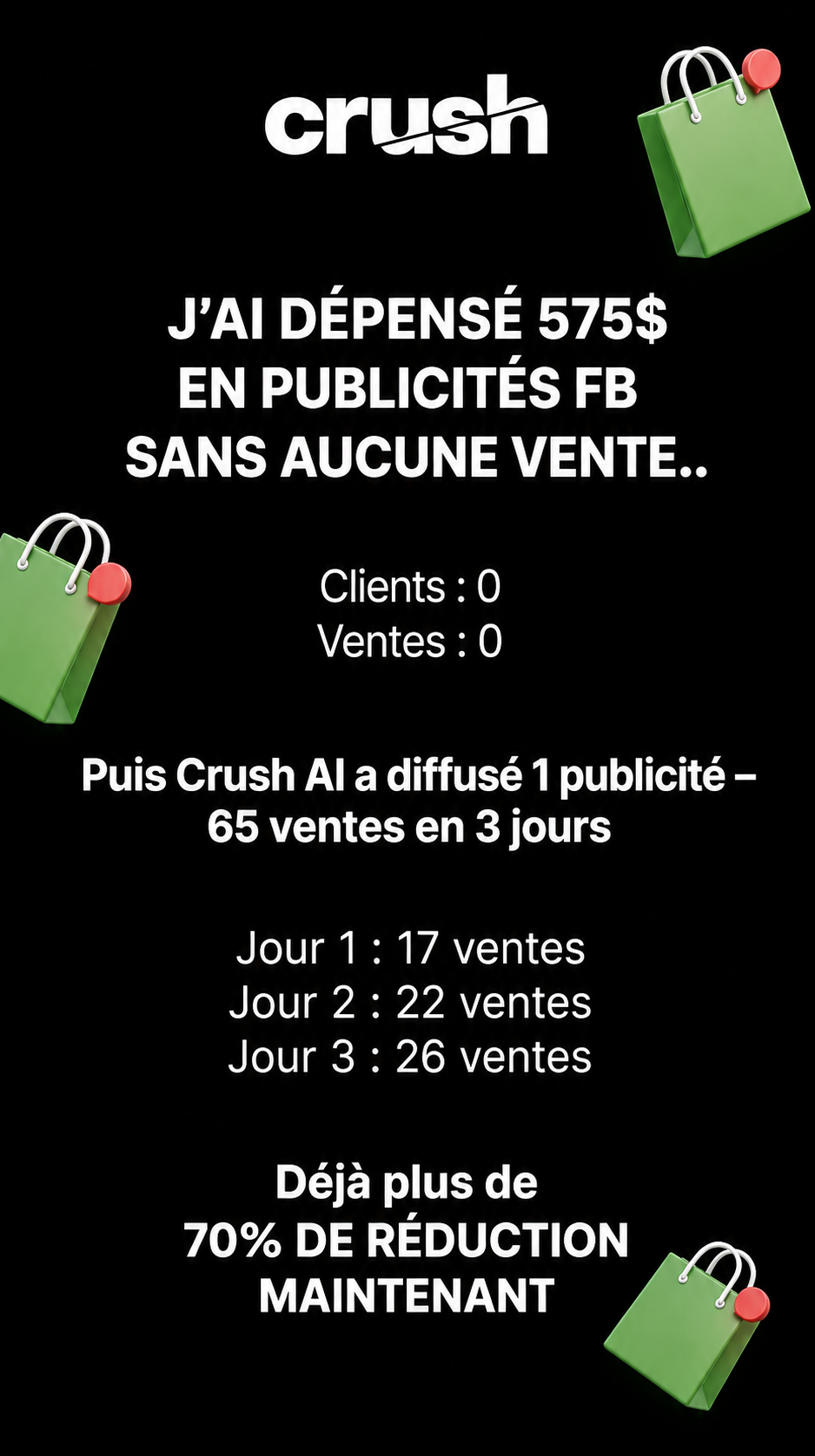 trycrush.ai Facebook ad