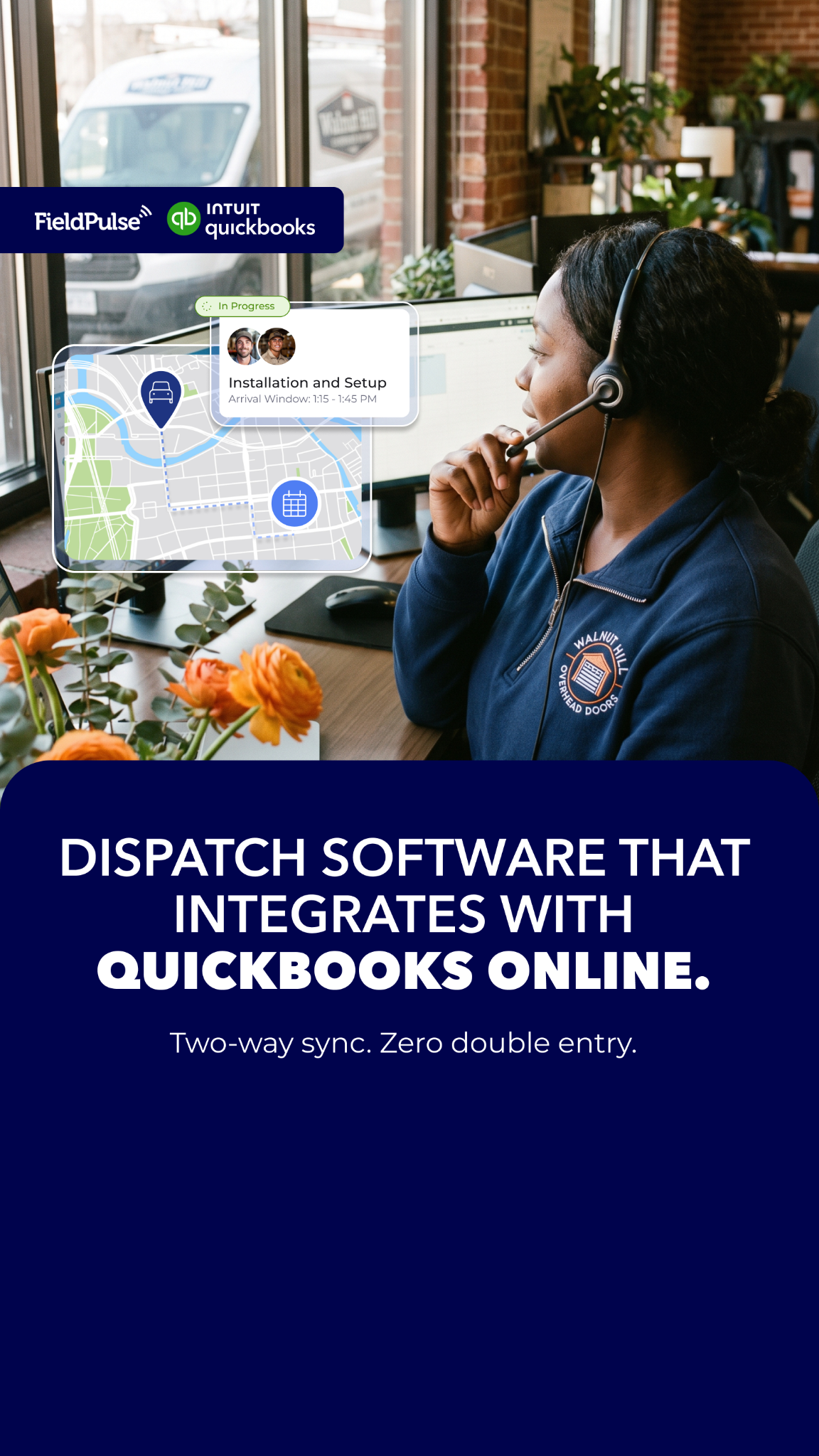 FieldPulse Facebook ad: Stop Manual Data Entry For Good