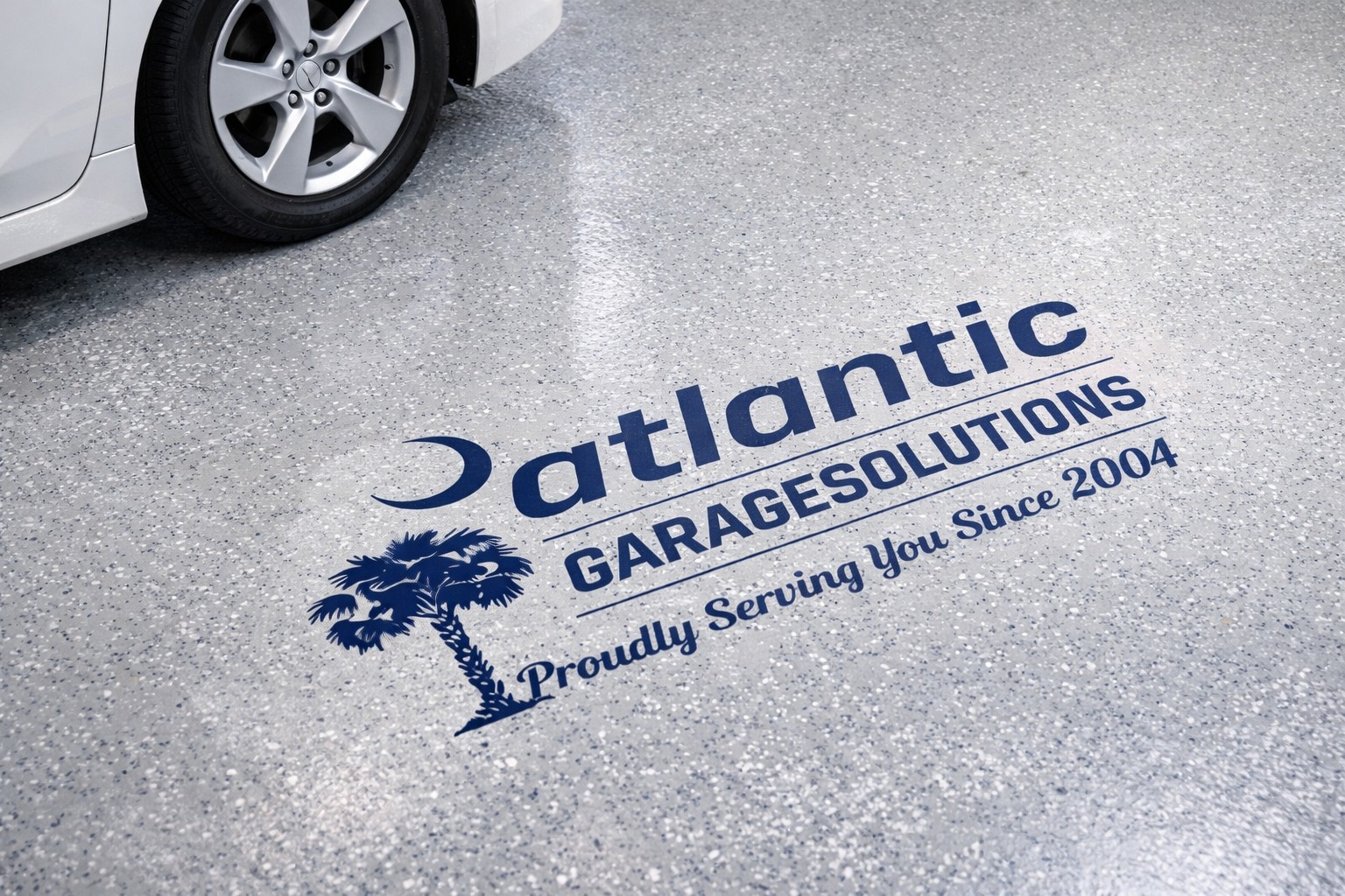 Atlantic Garage Solutions Facebook ad: Does your garage always look dusty no matter…