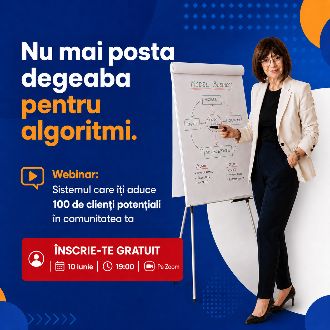 Adriana Radu Digital & Mindset Business Mentor Facebook ad: Schimbă Like-urile în încasări. Vezi cum!