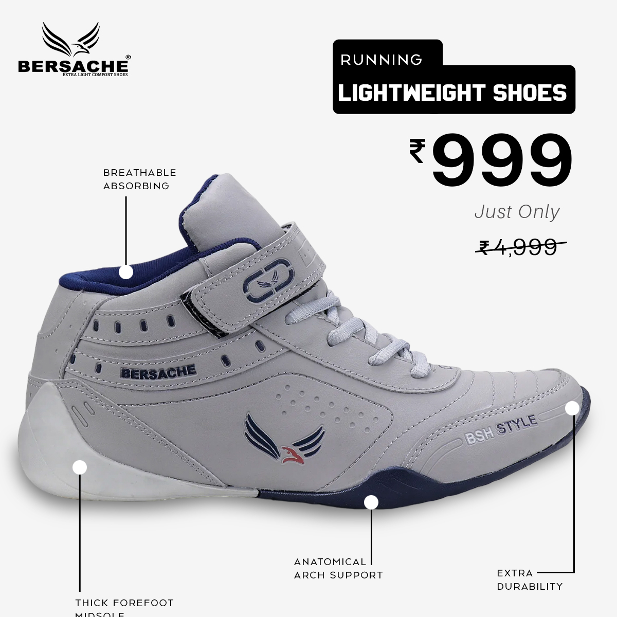 Bersache Shoes Facebook ad