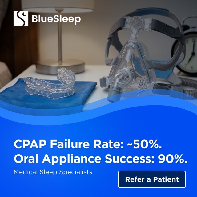 BlueSleep - Sleep Health and Wellness Facebook ad