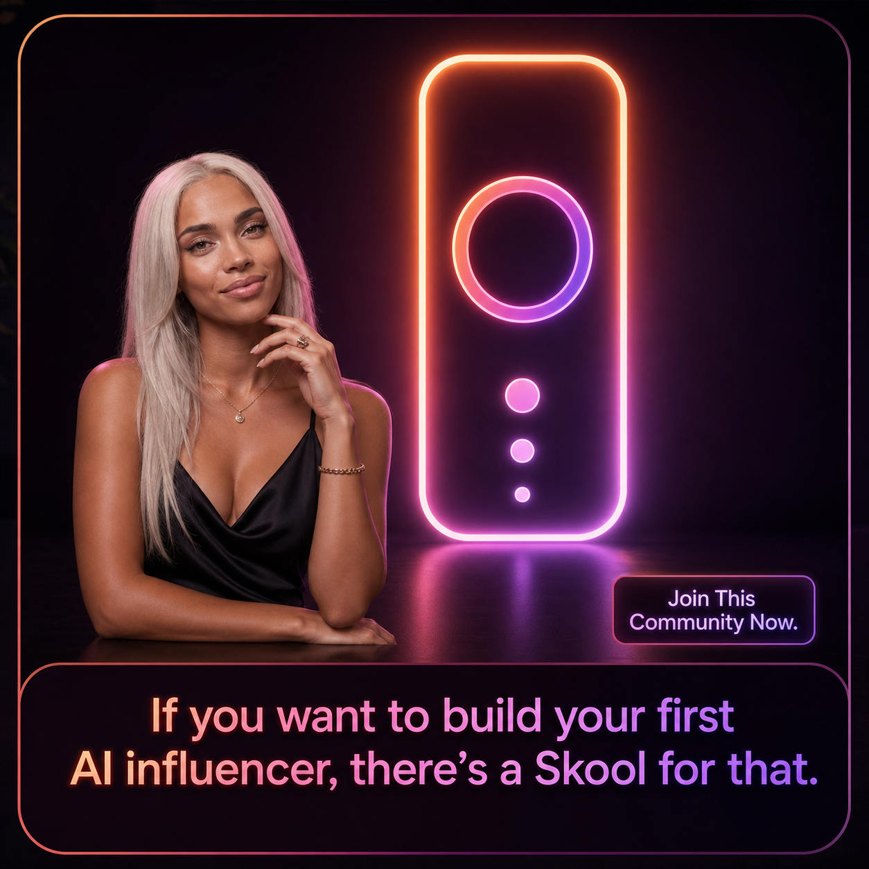 Skool Facebook ad