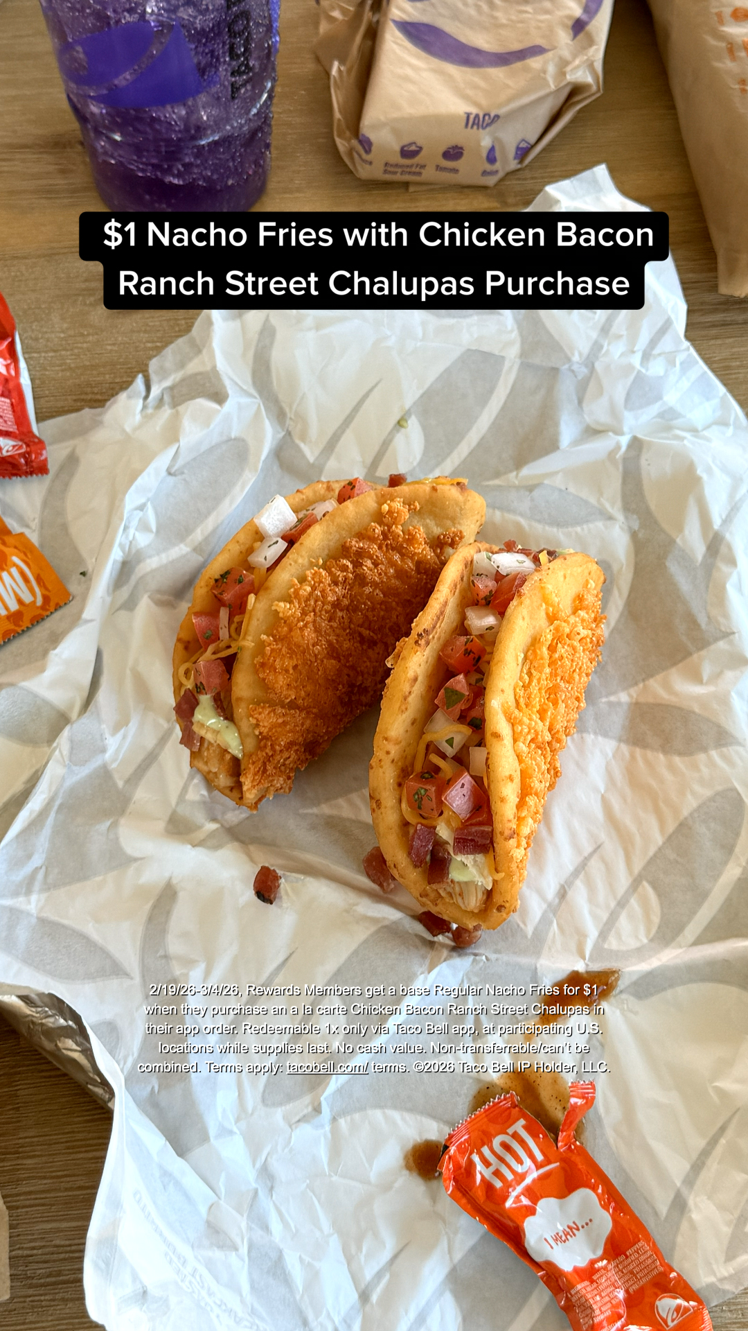 Taco Bell Facebook ad