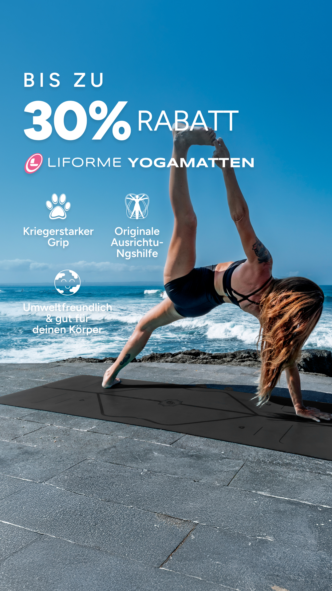 Liforme Facebook ad