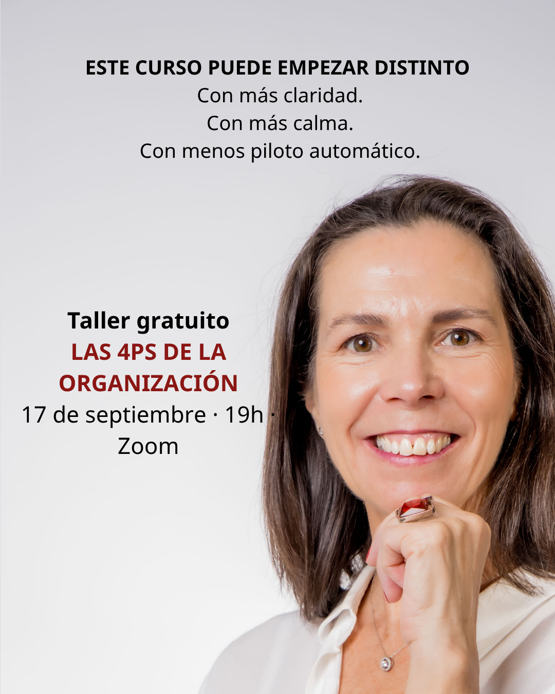 Estirando el tiempo Facebook ad: Esta vez sí me organizo mejor. (Lo dijiste el año pasado…
