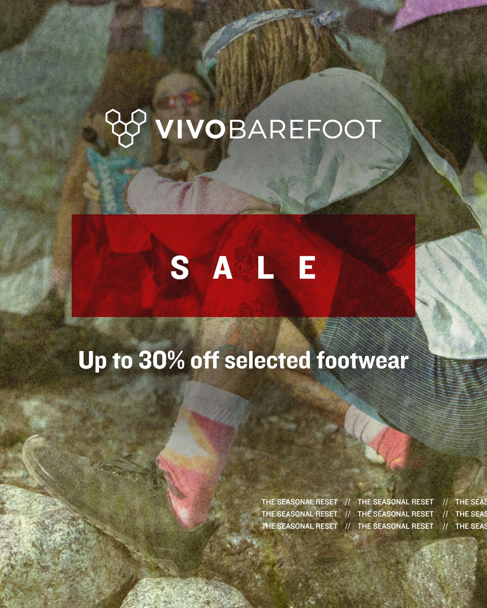 Vivobarefoot Facebook ad