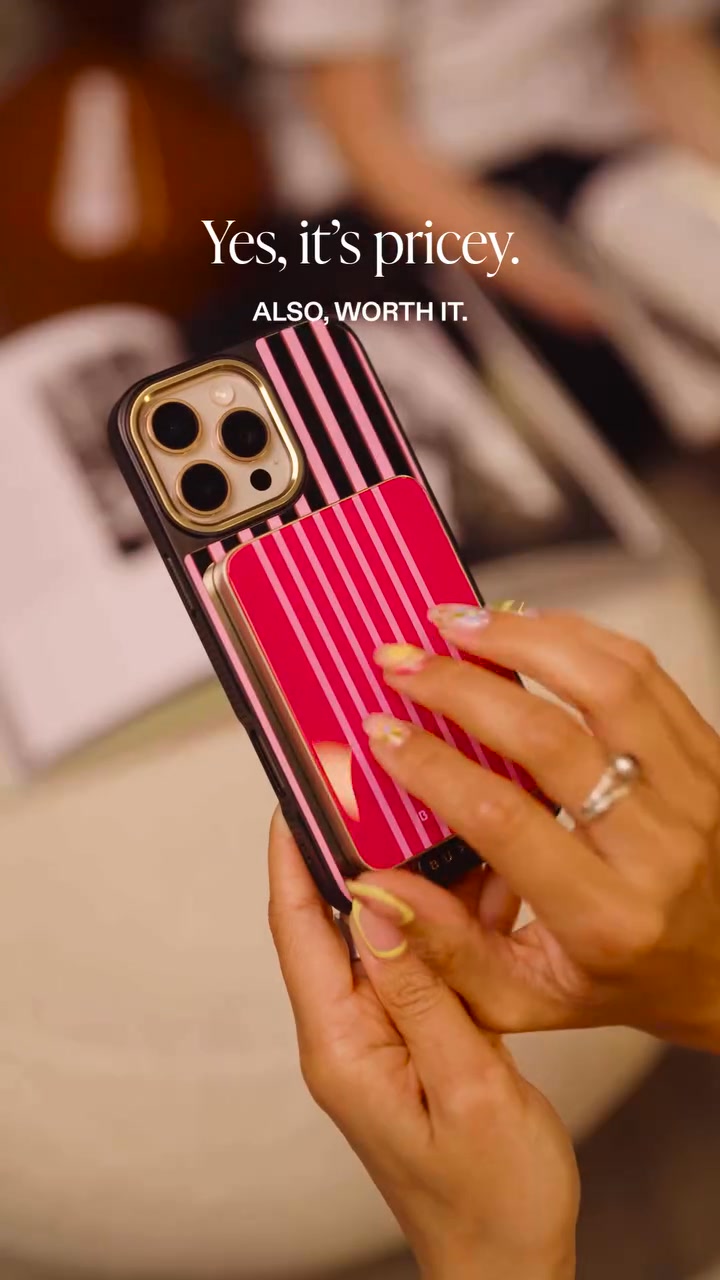 BURGA Facebook ad: Designer Cases For Your Devices