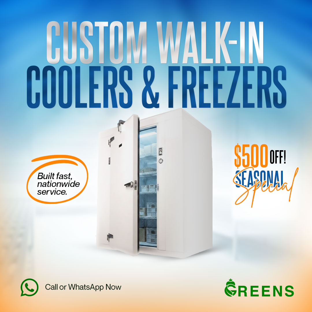 Greens Coolers Facebook ad
