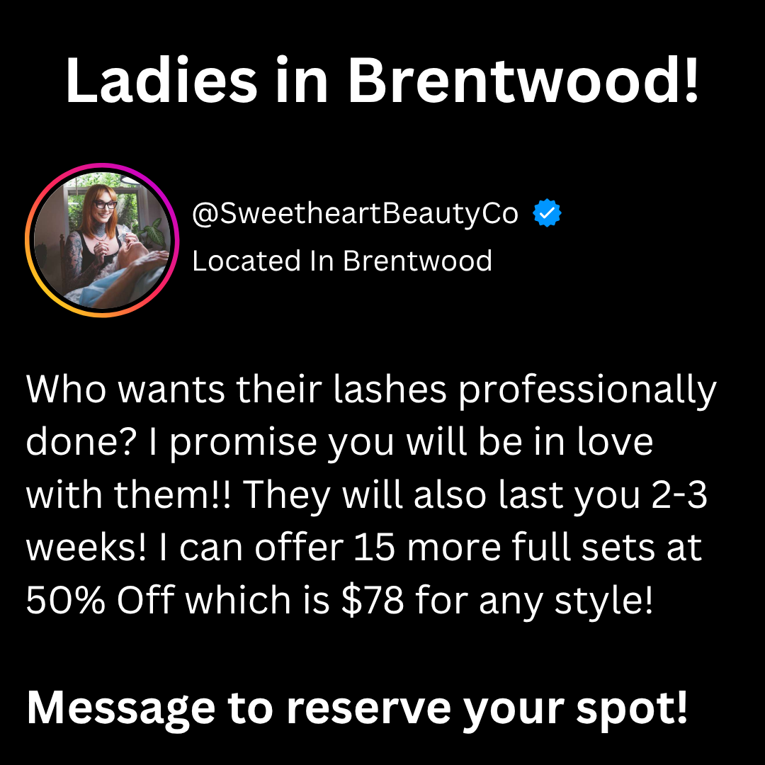 Lash Experts Facebook ad