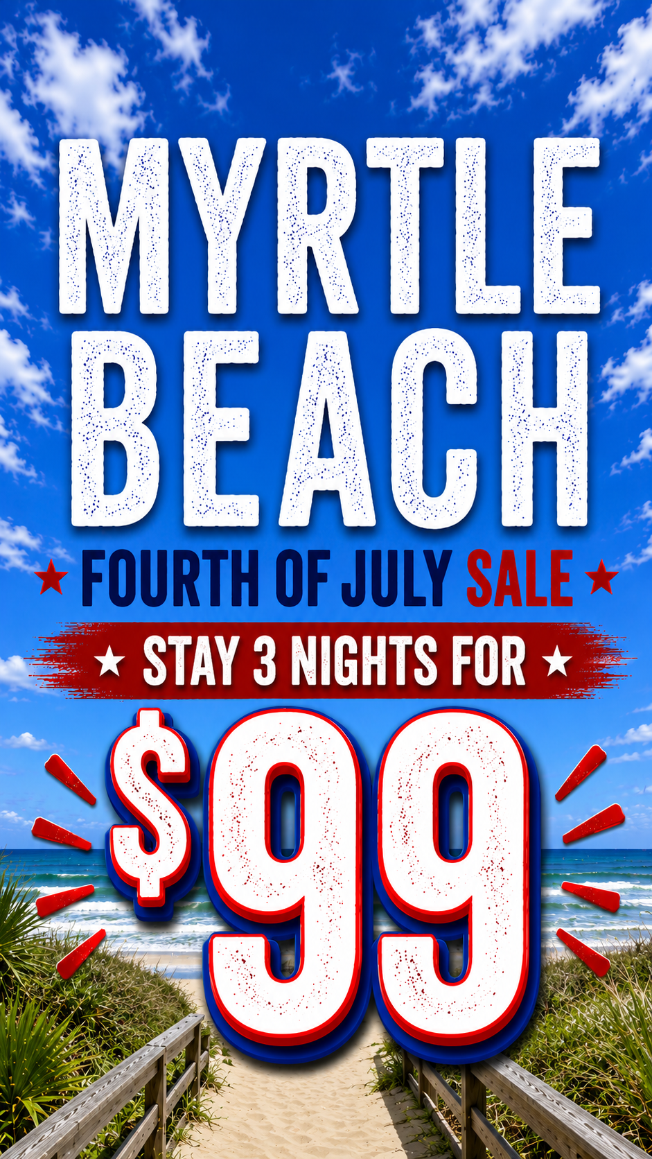 Westgate Myrtle Beach Oceanfront Resort Facebook ad
