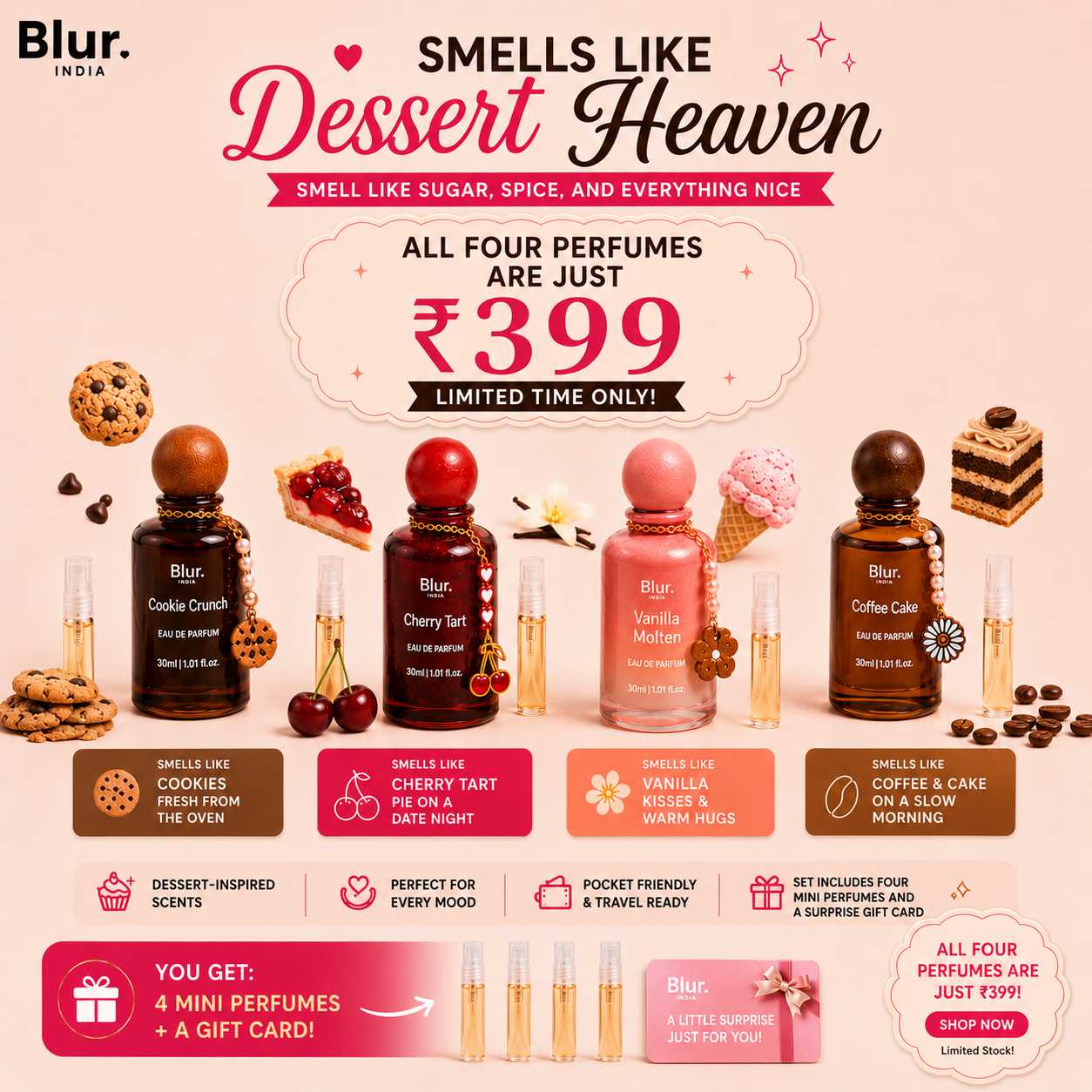 Blur India Facebook ad