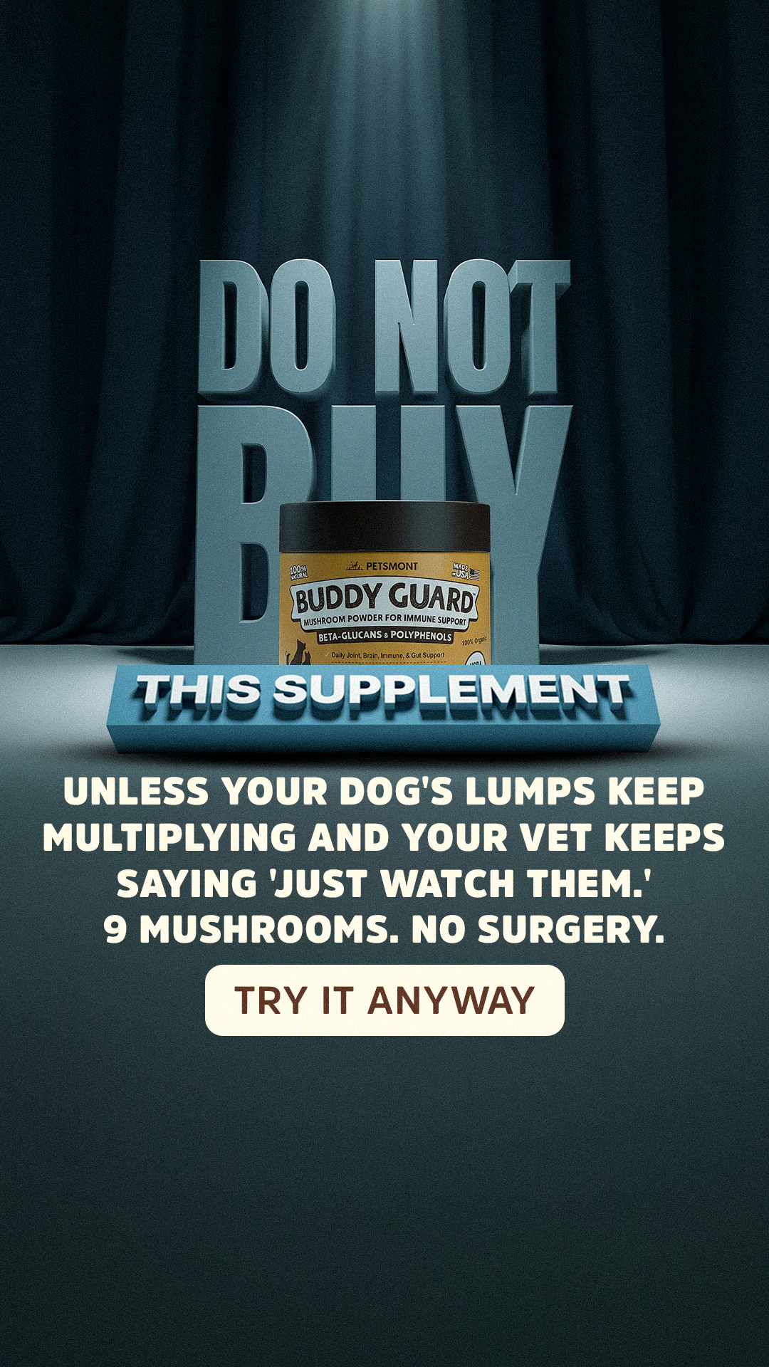 Petsmont Facebook ad