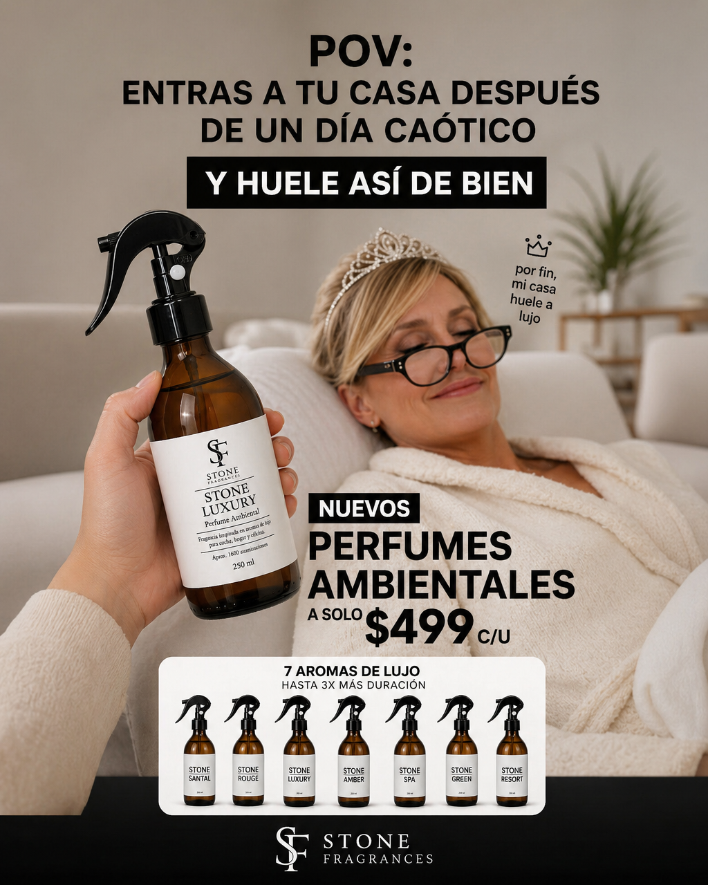 Stone Fragrances México Facebook ad: Tu Espacio