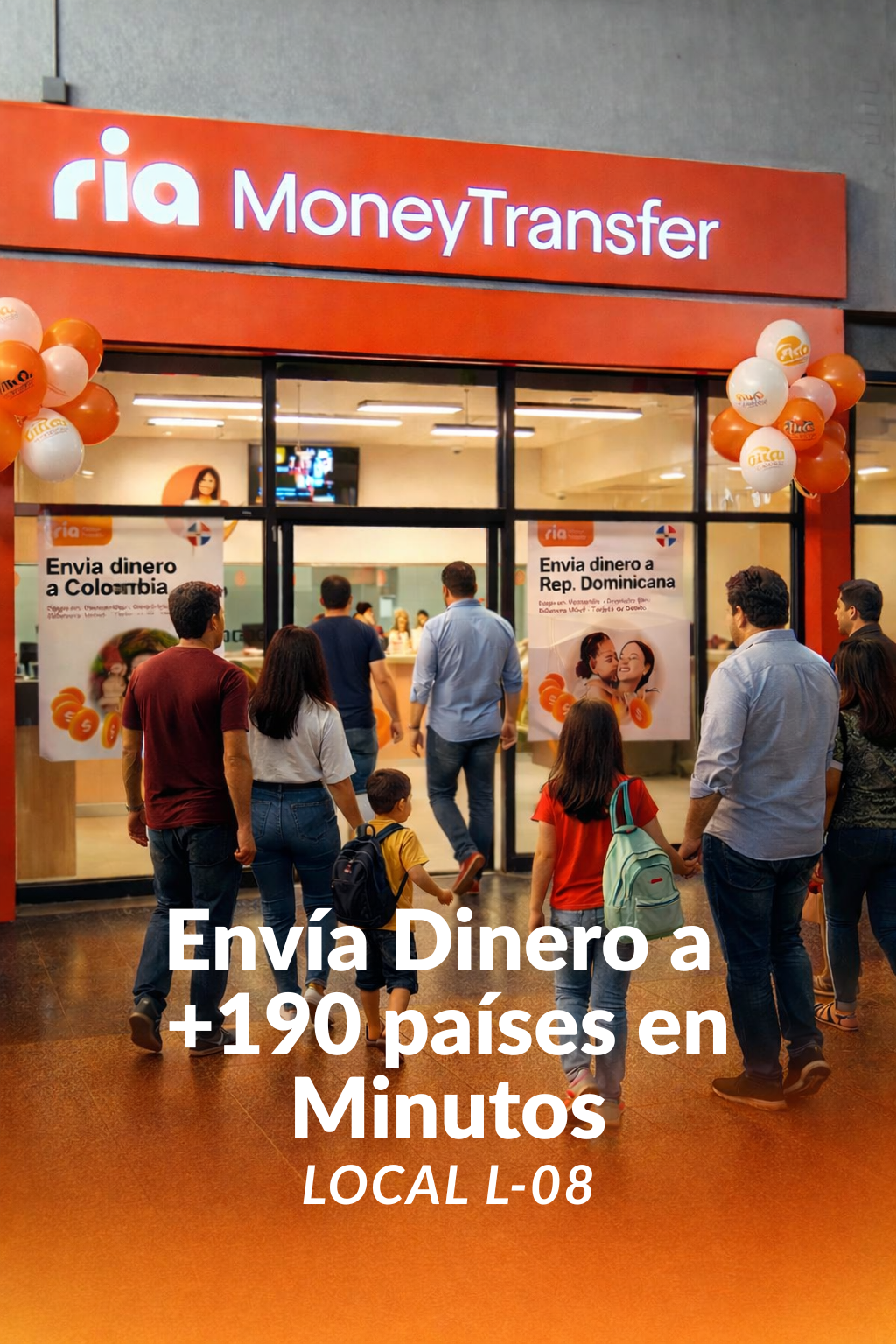 Ria Money Transfer Facebook ad