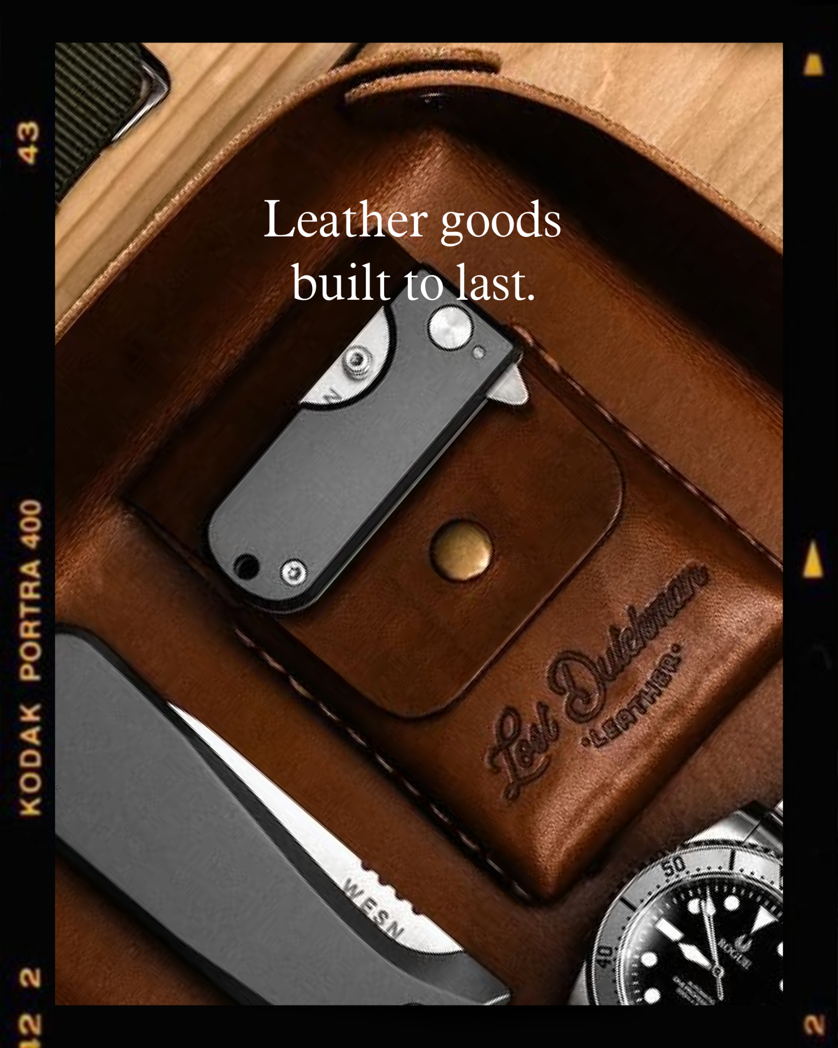 Lost Dutchman Leather Goods Facebook ad