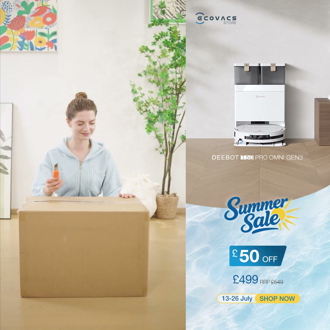 ECOVACS ROBOTICS Facebook ad