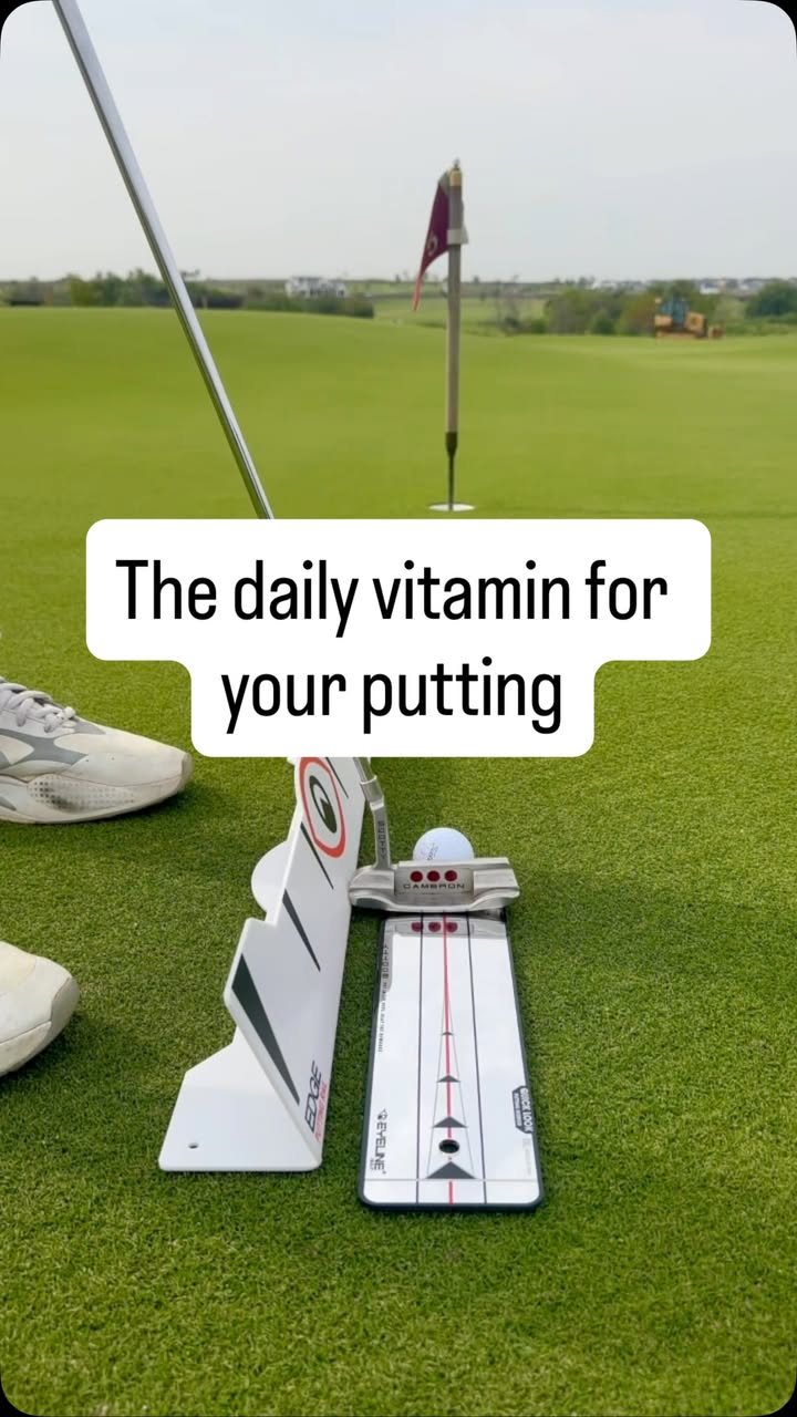 EyeLine Golf Facebook ad: You have to try this putting drill